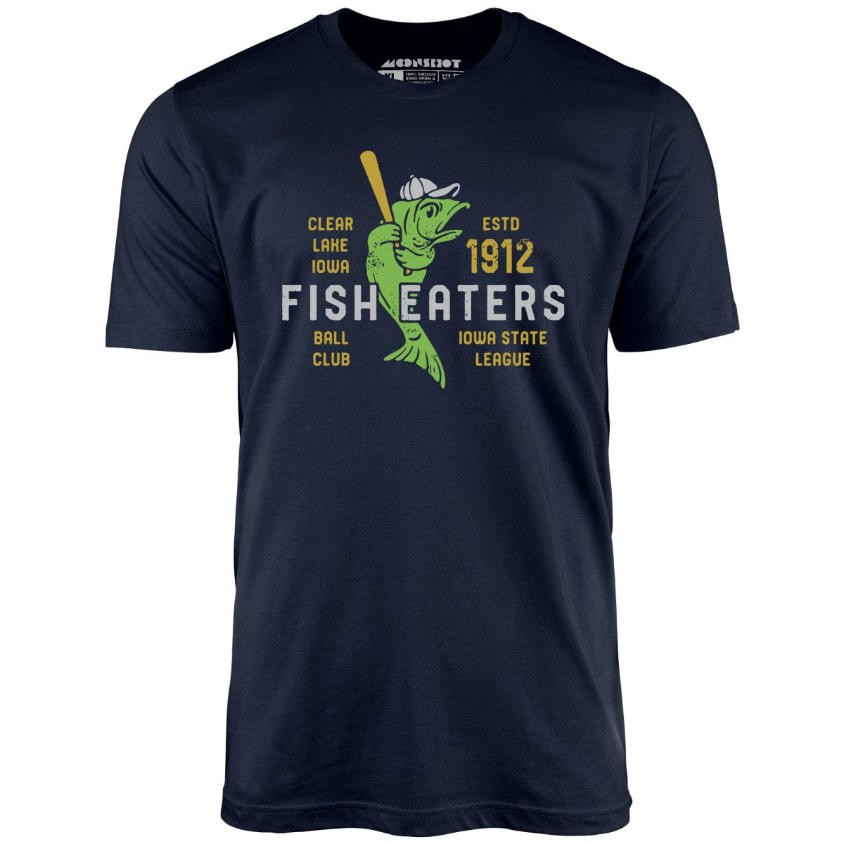Clear Lake Fish Eaters - Iowa  - Vintage Defunct Baseball Teams - Unisex T-Shirt