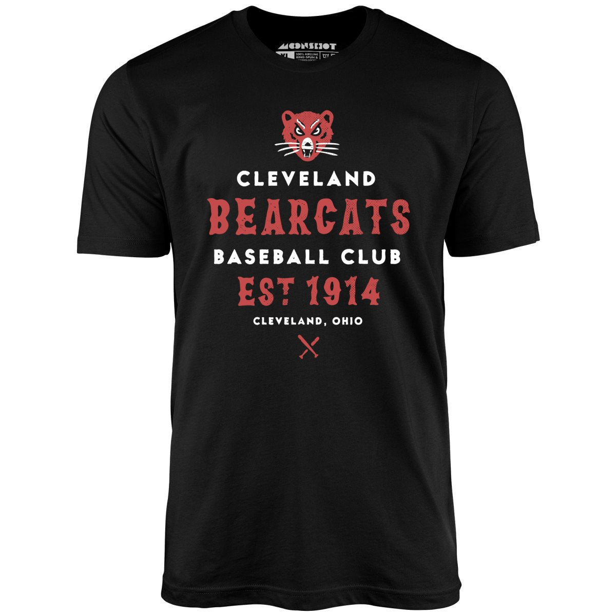 Cleveland Bearcats - Ohio - Vintage Defunct Baseball Teams - Unisex T-Shirt