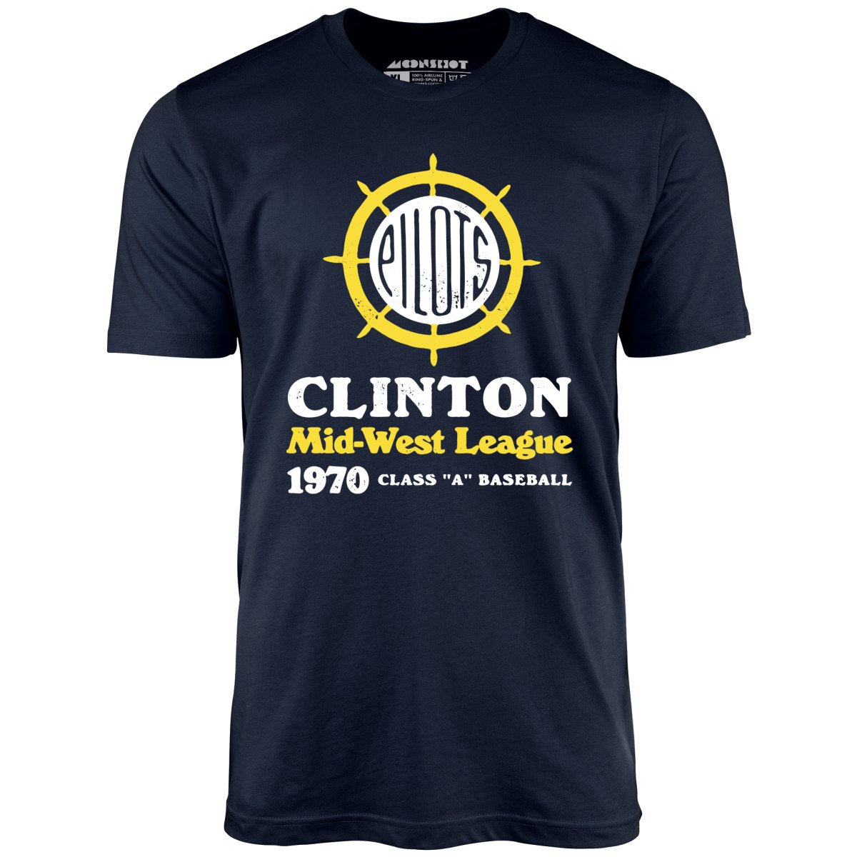 Clinton Pilots - Iowa - Vintage Defunct Baseball Teams - Unisex T-Shirt