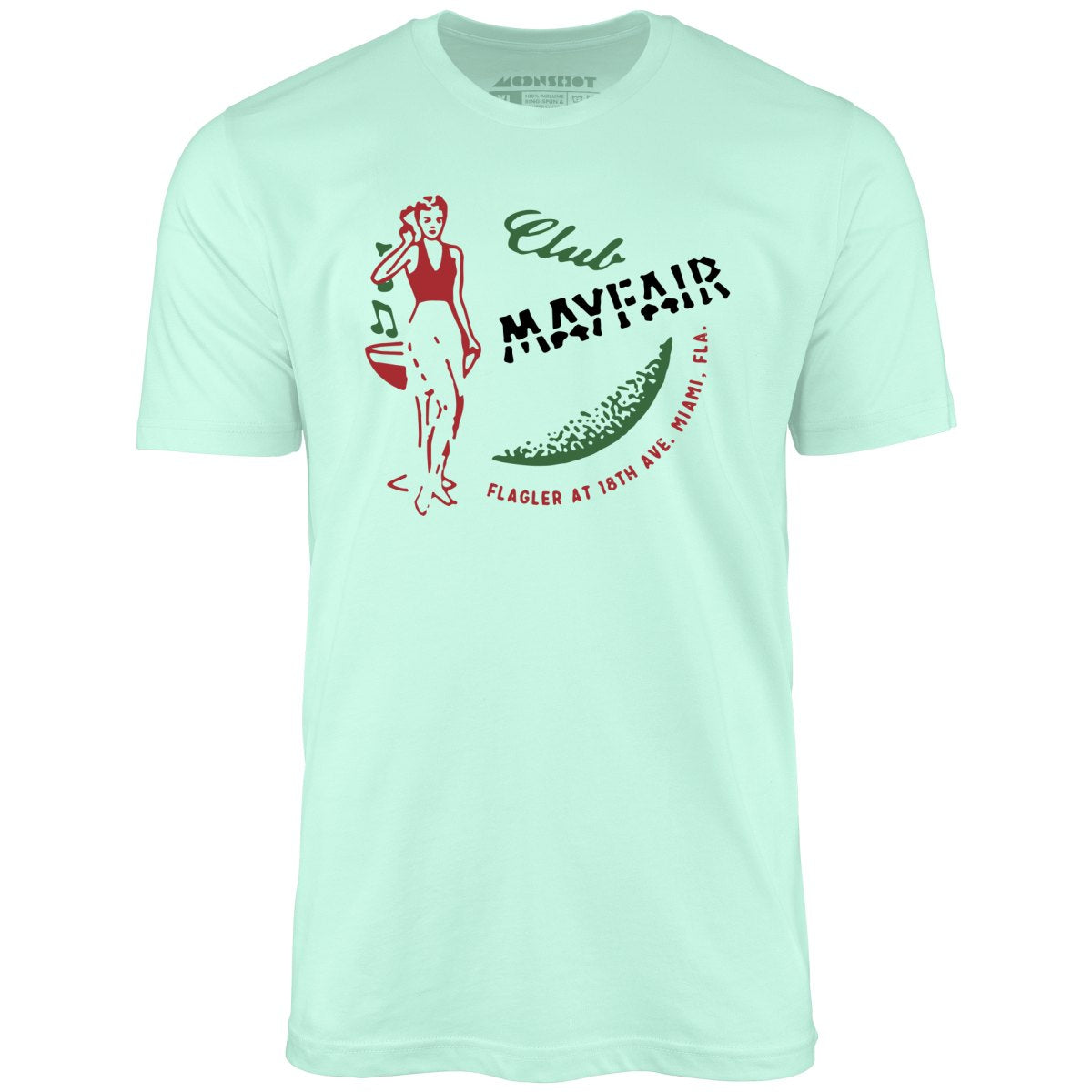 Club Mayfair - Miami, FL - Vintage Restaurant - Unisex T-Shirt