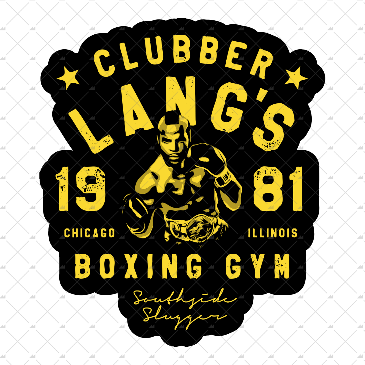 Clubber Lang's Boxing Gym - Sticker