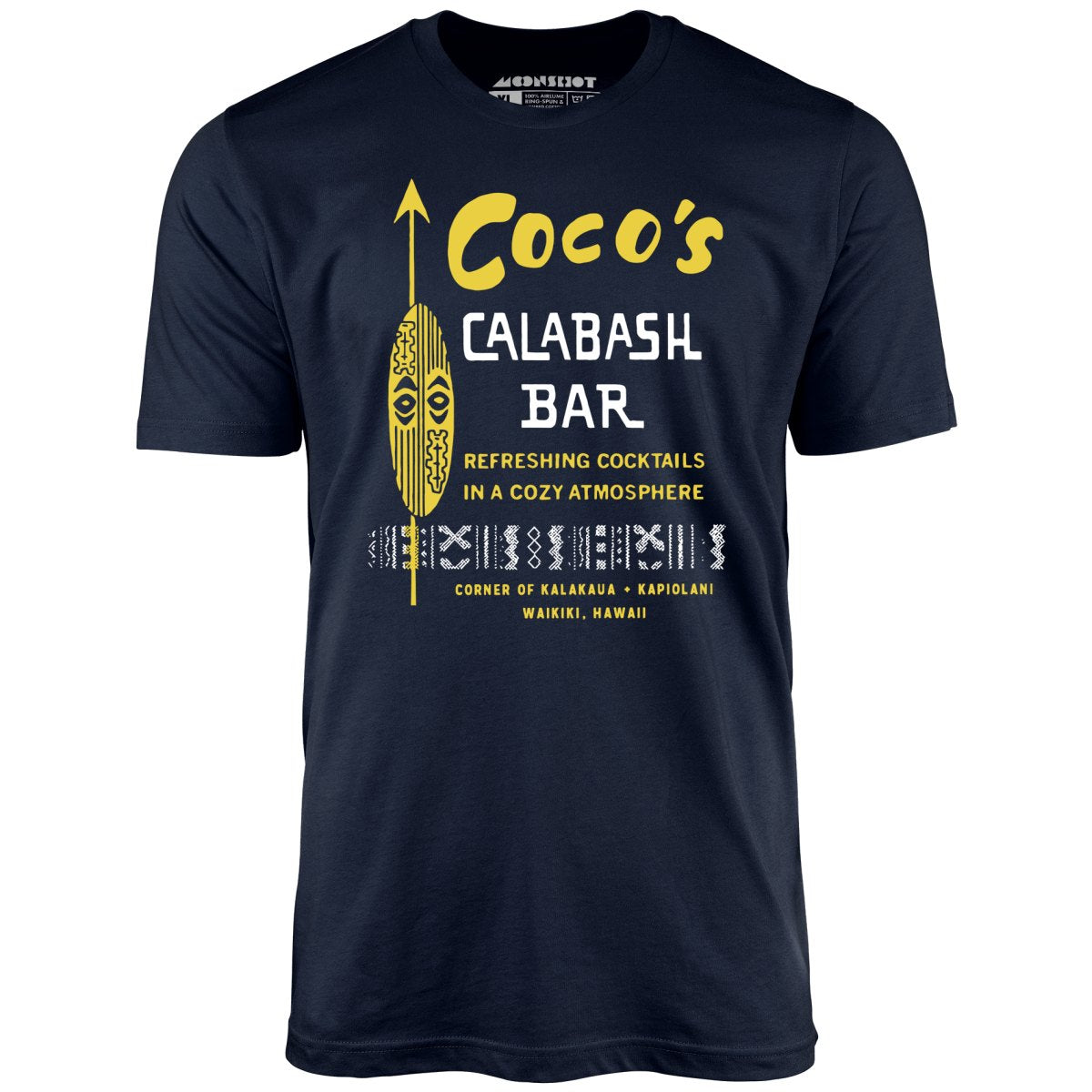 Coco's Calabash Bar - Waikiki, HI - Vintage Tiki Bar - Unisex T-Shirt