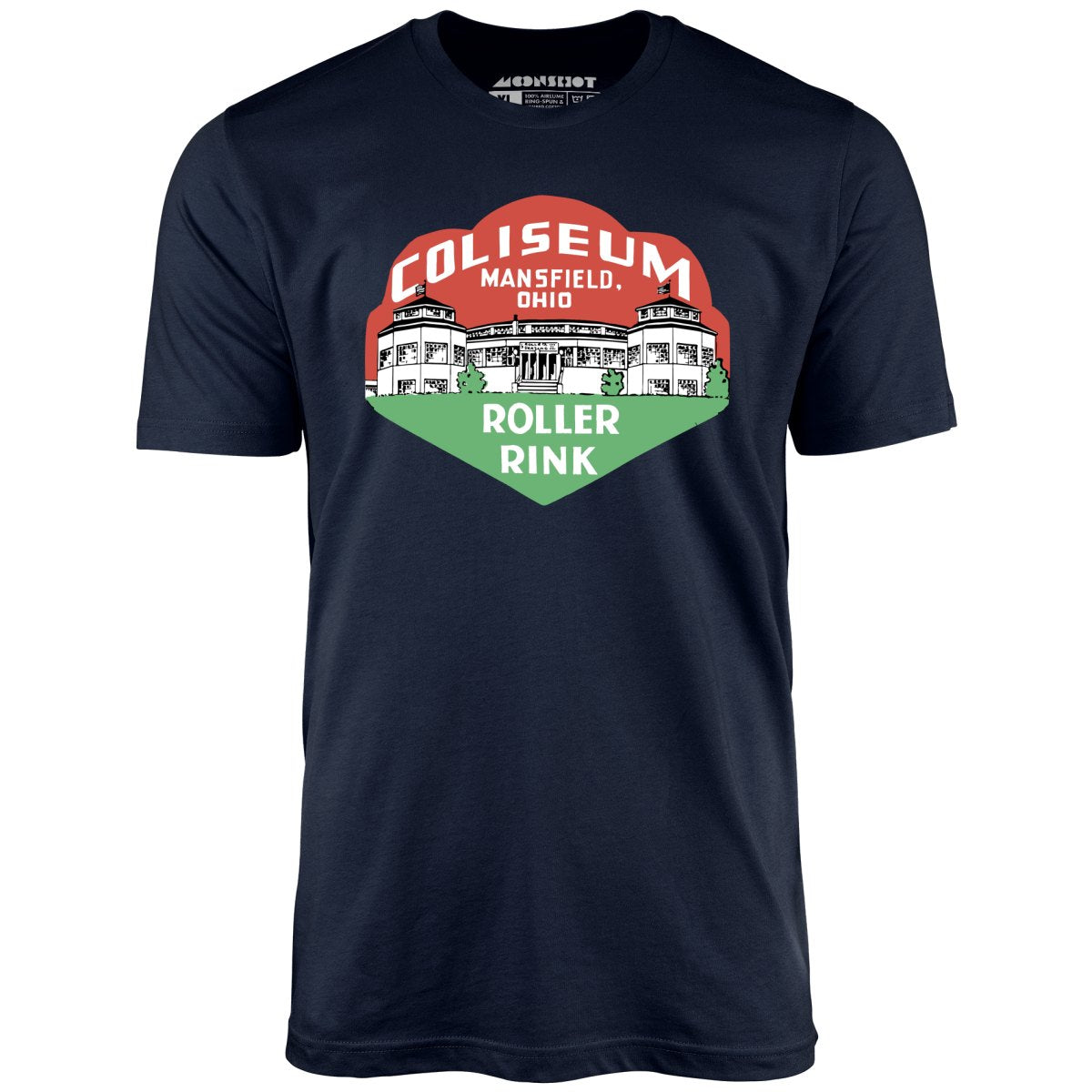 Coliseum - Mansfield, OH - Vintage Roller Rink - Unisex T-Shirt