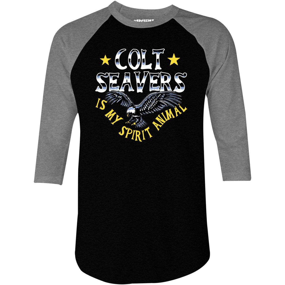 Colt Seavers is My Spirit Animal - 3/4 Sleeve Raglan T-Shirt