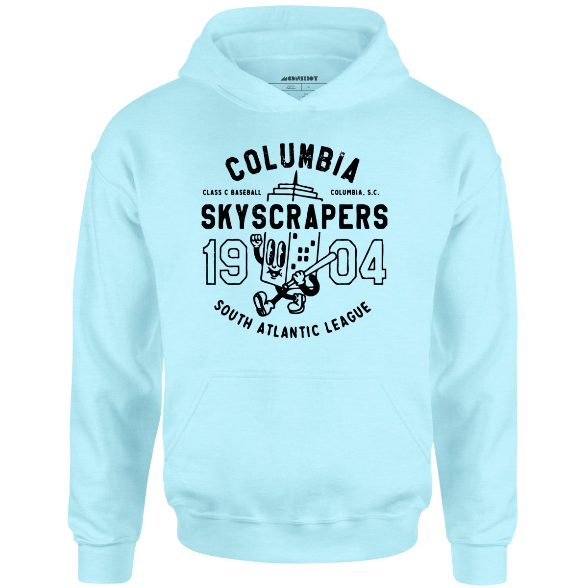 Columbia Skyscrapers - South Carolina - Vintage Defunct Baseball Teams - Unisex Hoodie