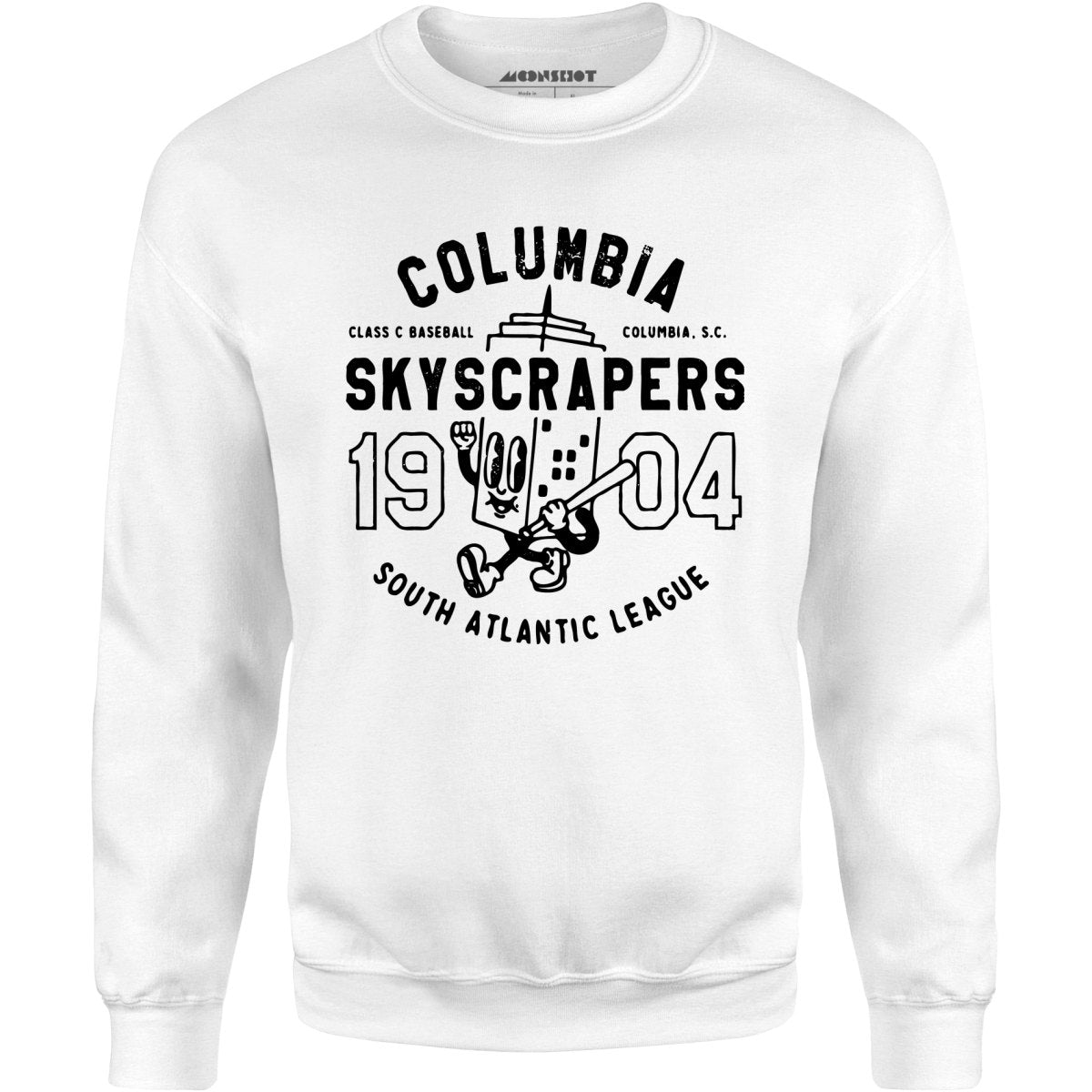 Columbia Skyscrapers - South Carolina - Vintage Defunct Baseball Teams - Unisex Sweatshirt