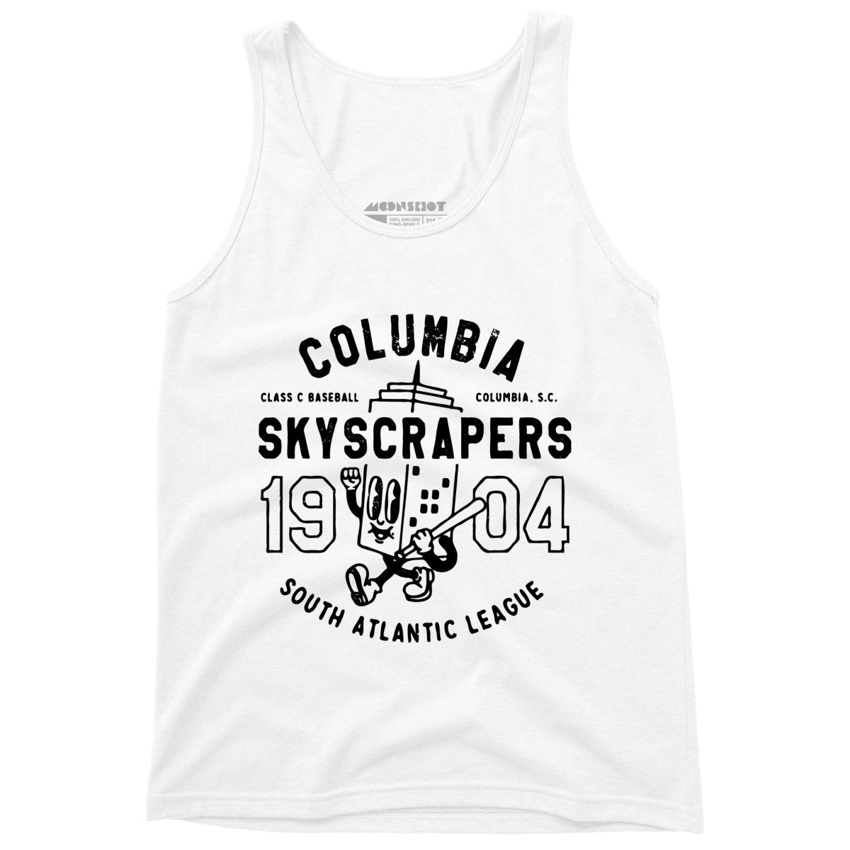 Columbia Skyscrapers - South Carolina - Vintage Defunct Baseball Teams - Unisex Tank Top
