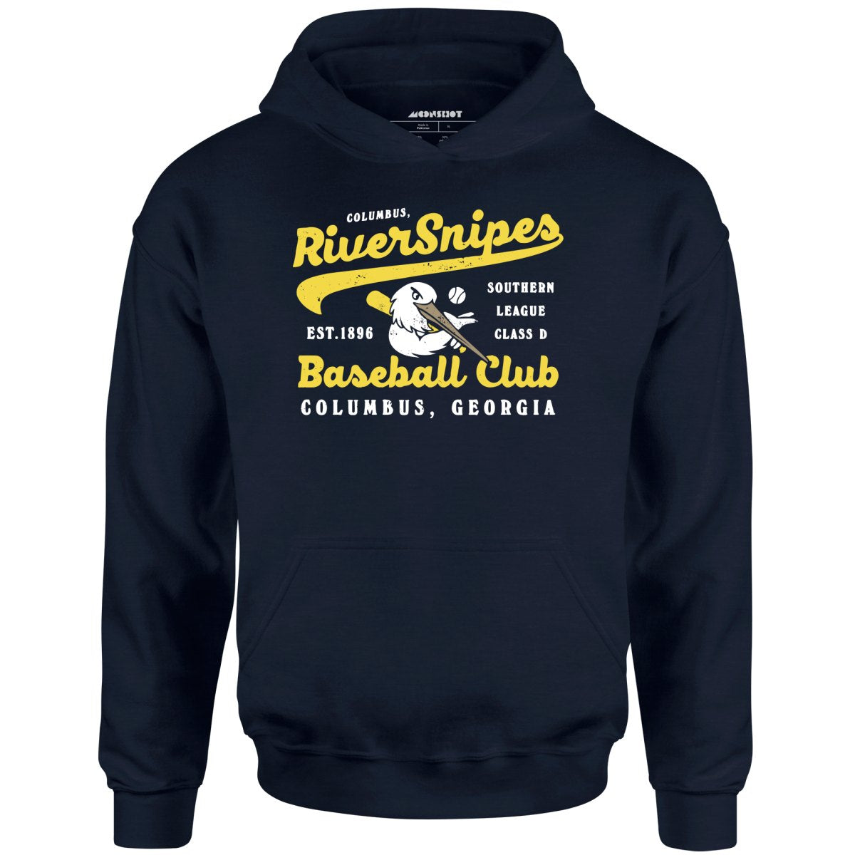 Columbus River Snipes - Georgia - Vintage Defunct Baseball Teams - Unisex Hoodie