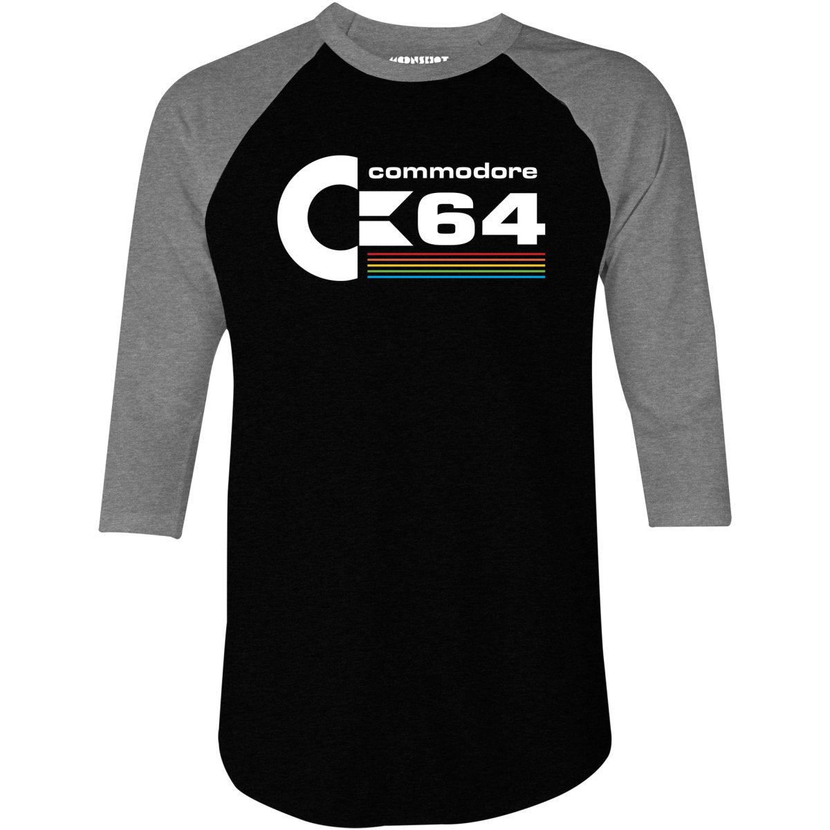 Commodore 64 - 3/4 Sleeve Raglan T-Shirt