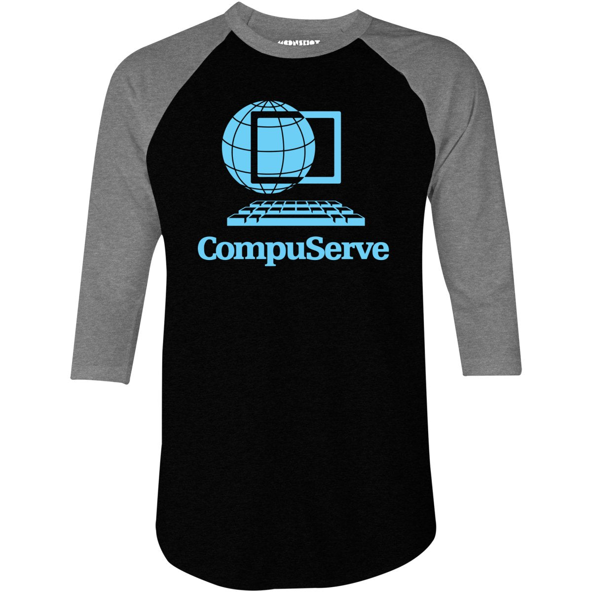 Compuserve - Vintage Internet - 3/4 Sleeve Raglan T-Shirt
