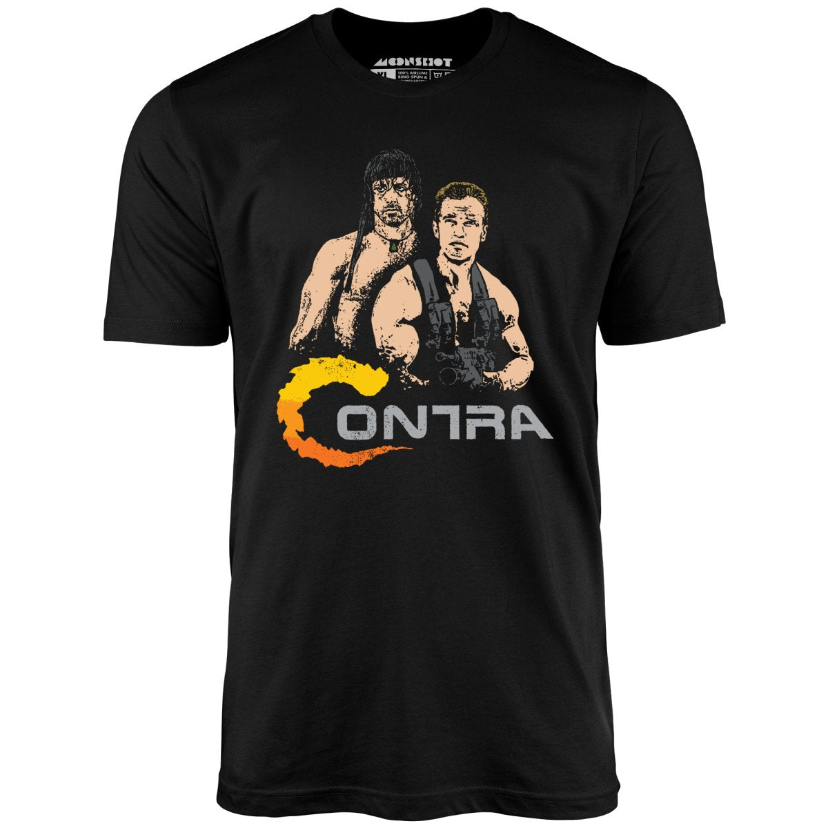 Contra Action Heroes Mashup Parody - Unisex T-Shirt