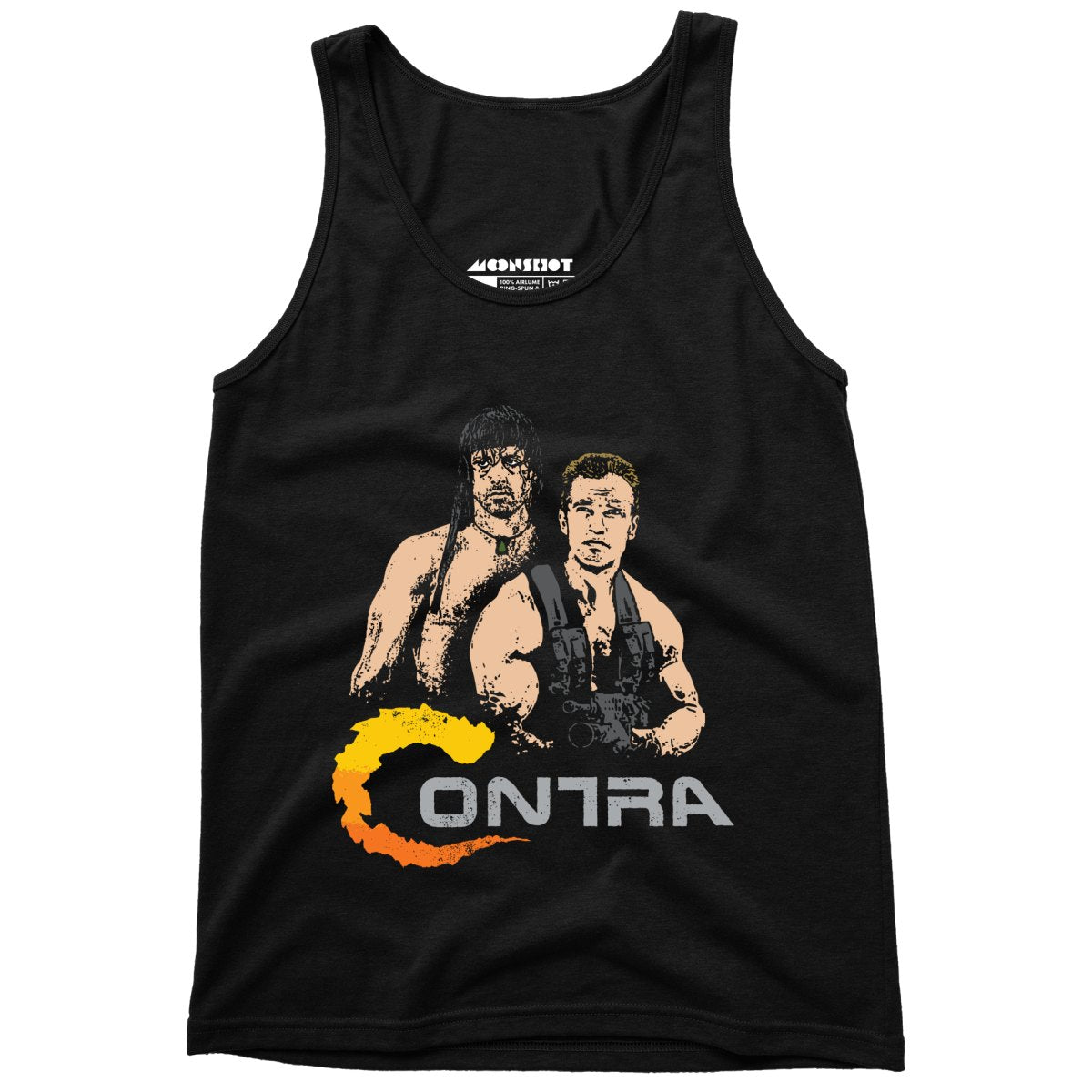 Contra Action Heroes Mashup Parody - Unisex Tank Top