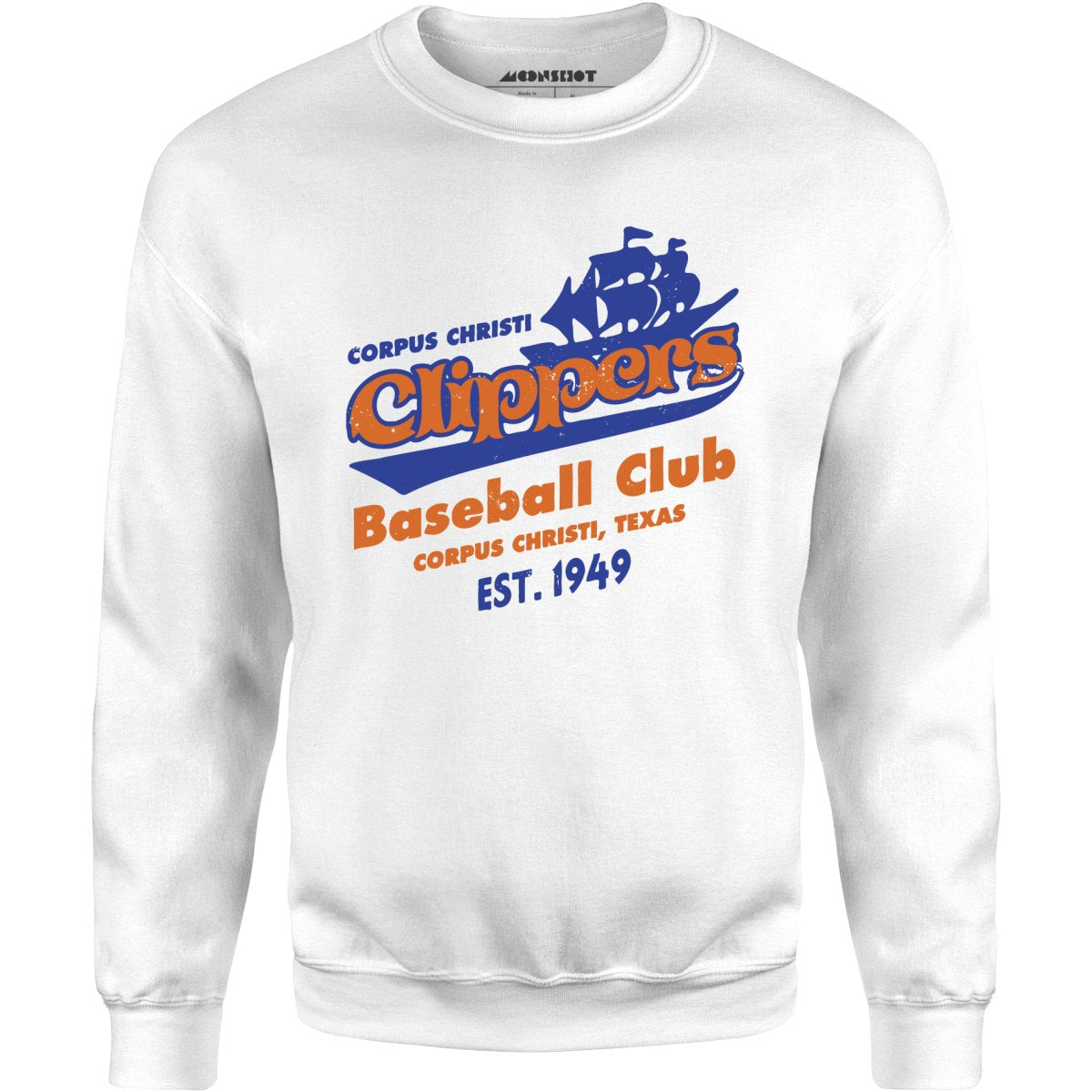 Corpus Christi Clippers - Texas - Vintage Defunct Baseball Teams - Unisex Sweatshirt