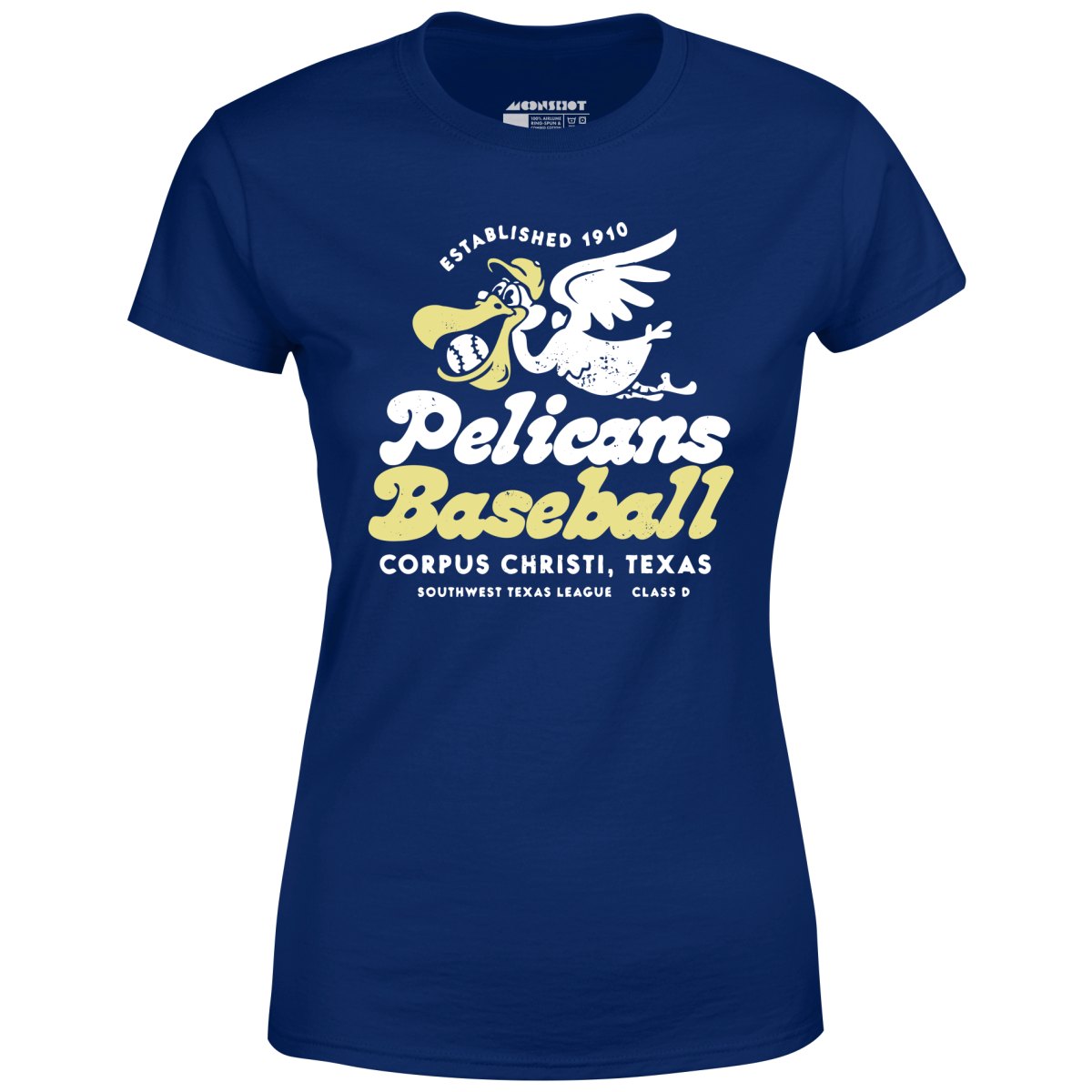 Corpus Christi Pelicans - Texas - Vintage Defunct Baseball Teams - Women's T-Shirt