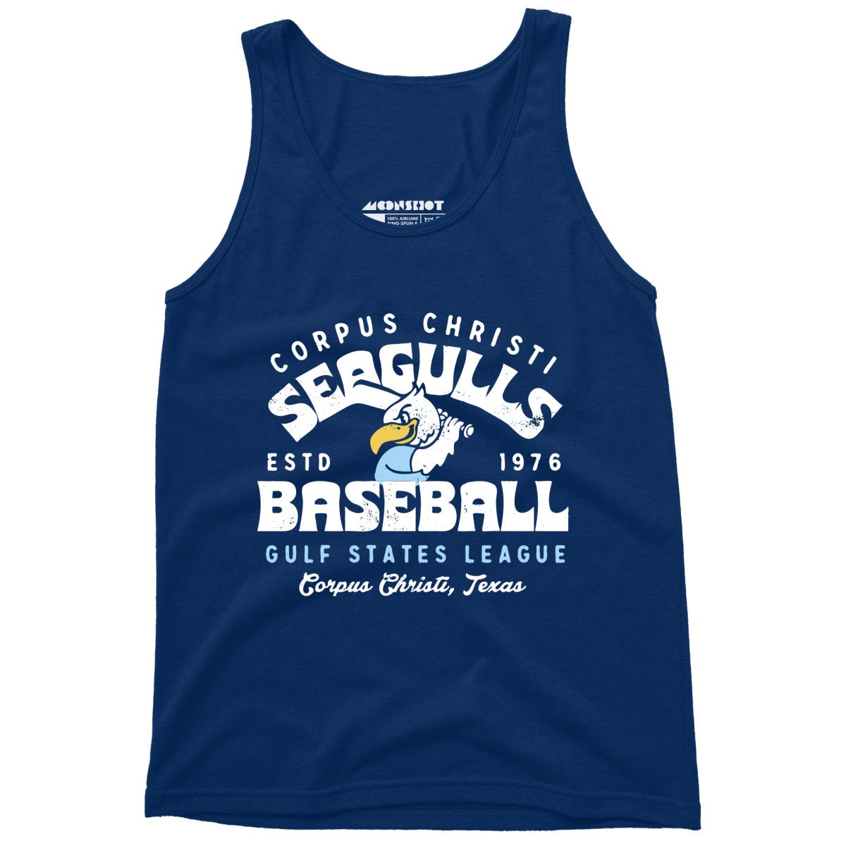 Corpus Christi Seagulls - Texas - Vintage Defunct Baseball Teams - Unisex Tank Top