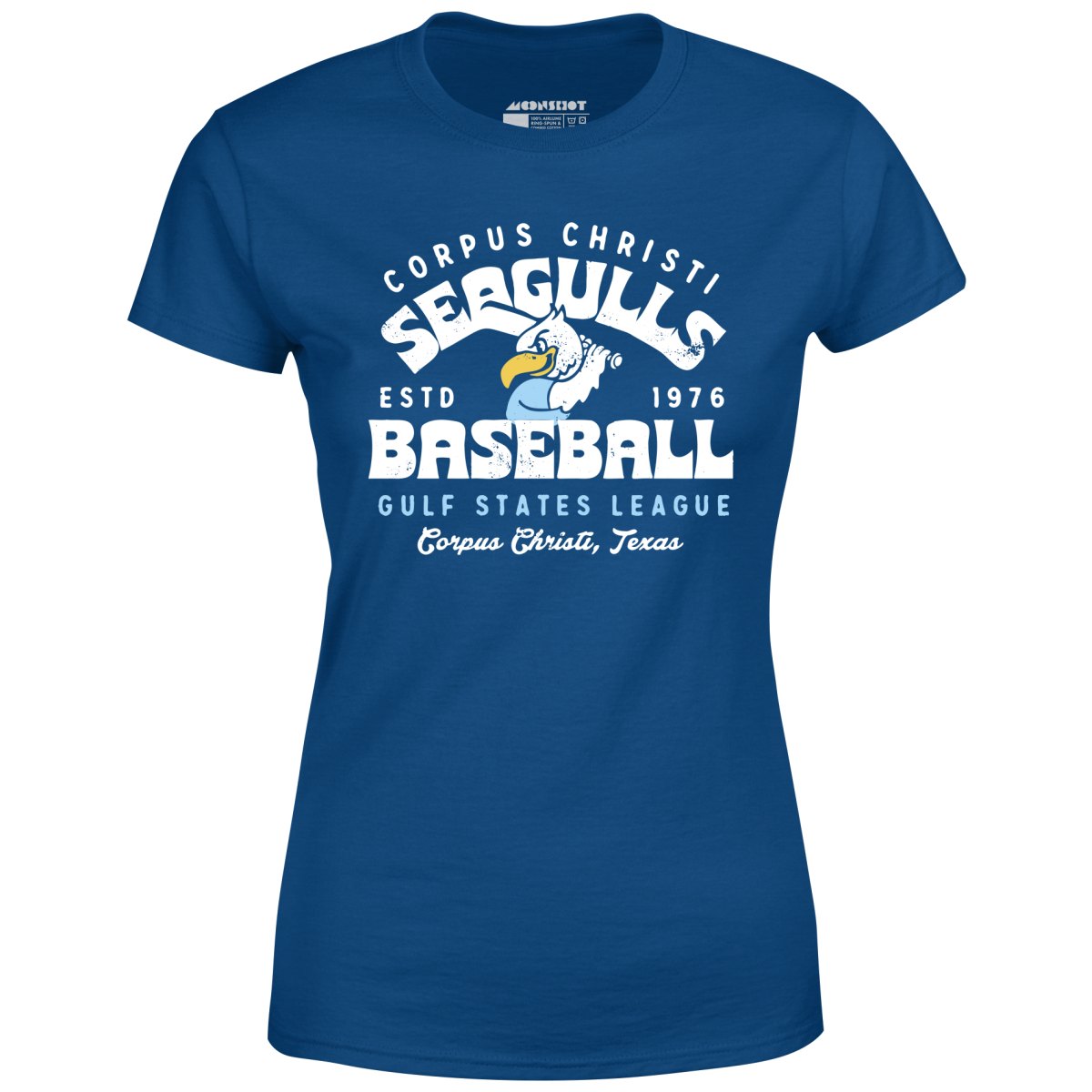 Corpus Christi Seagulls - Texas - Vintage Defunct Baseball Teams - Women's T-Shirt
