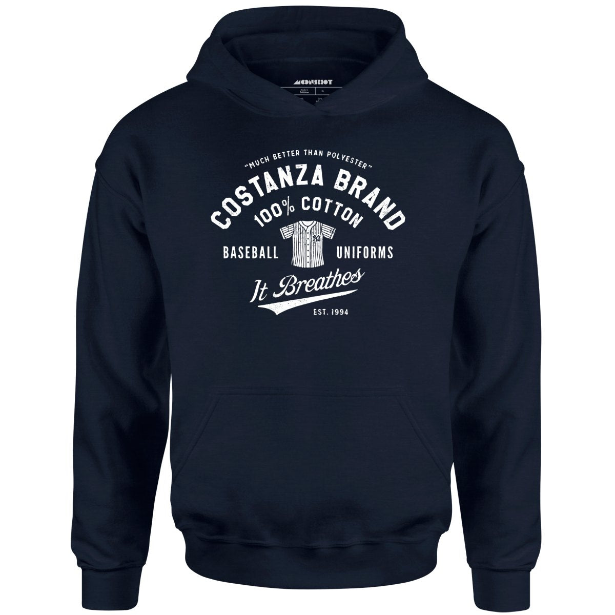 Costanza Brand Cotton Baseball Uniforms - Unisex Hoodie
