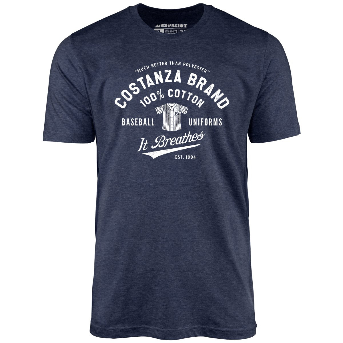 Costanza Brand Cotton Baseball Uniforms - Unisex T-Shirt