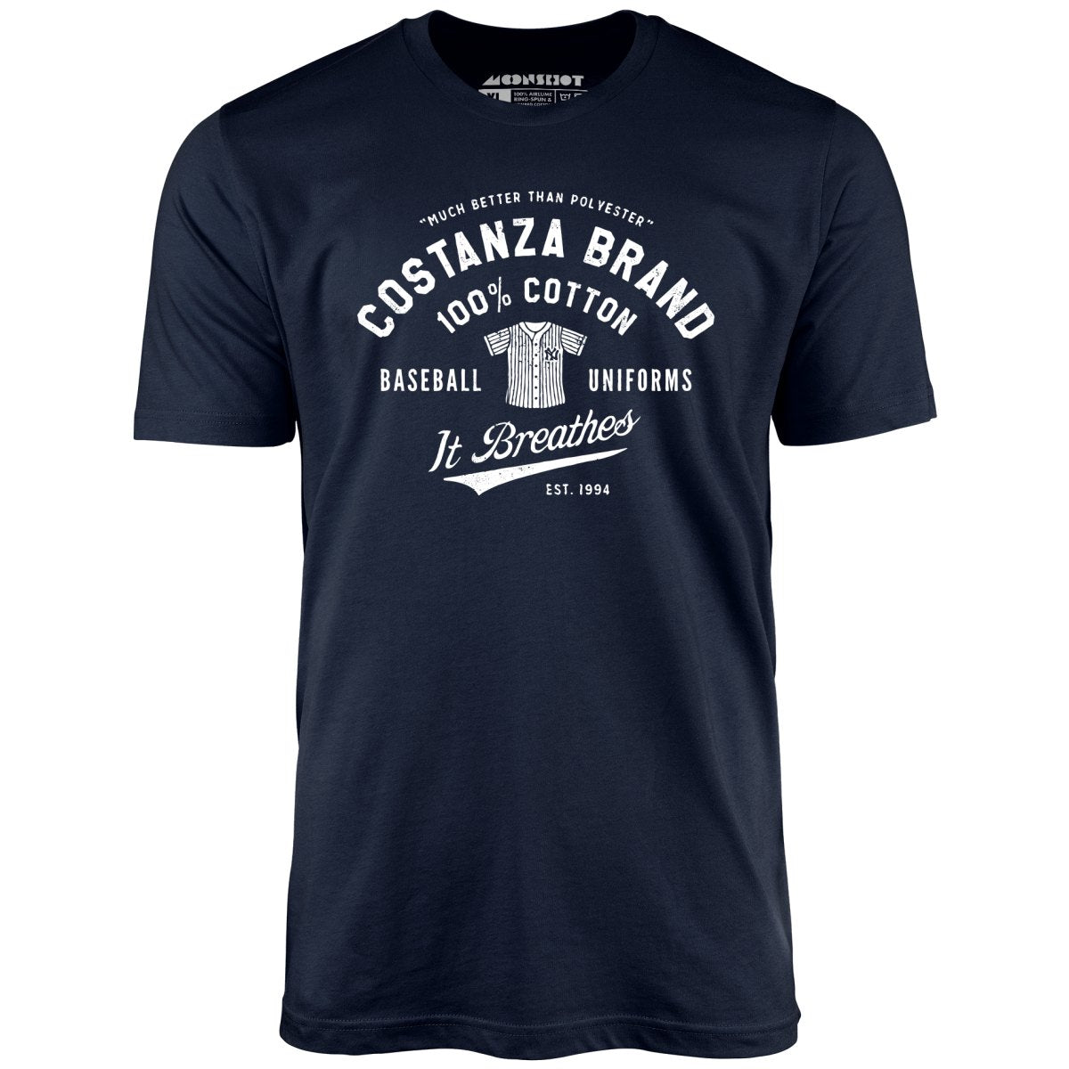 Costanza Brand Cotton Baseball Uniforms - Unisex T-Shirt