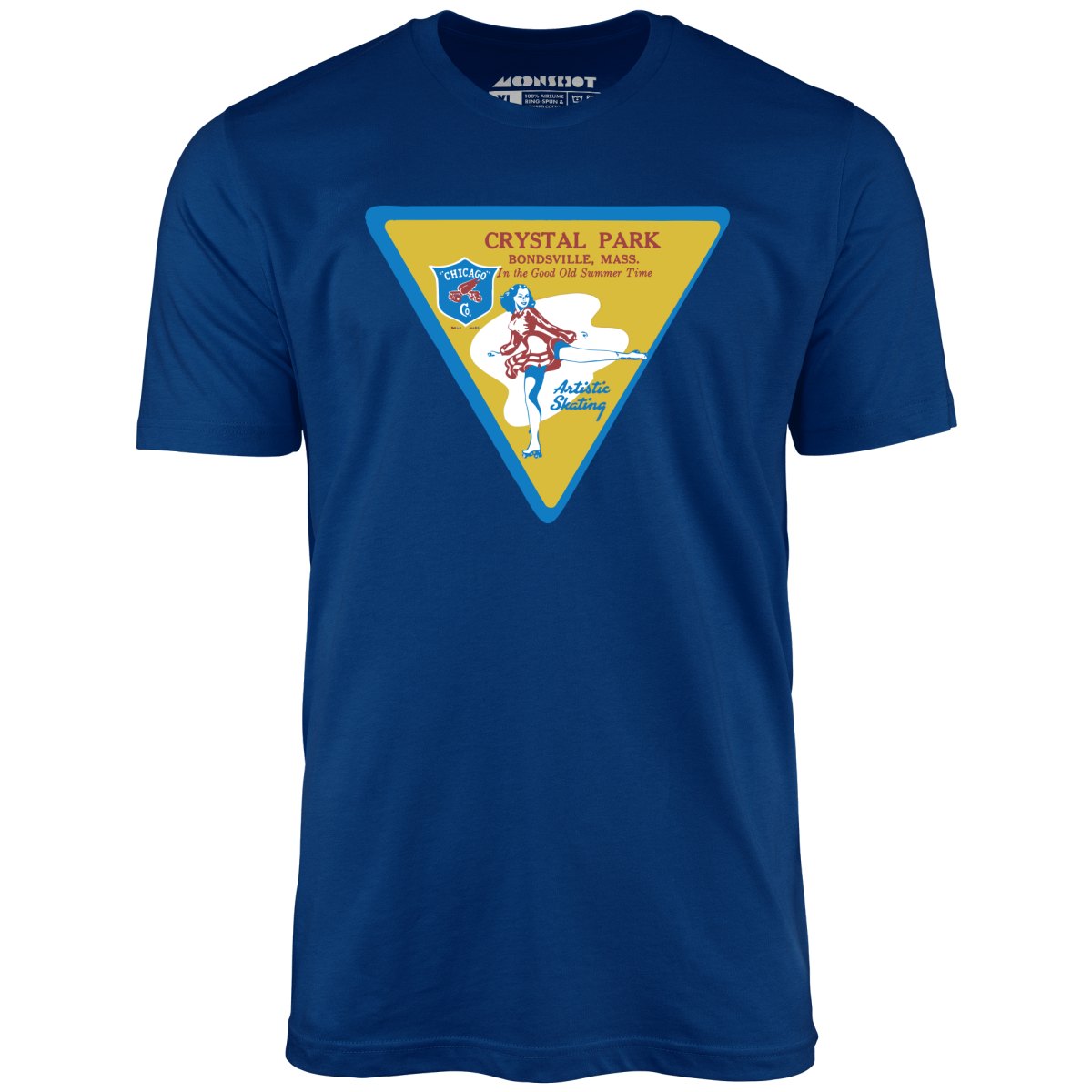 Crystal Park - Bondsville, MA - Vintage Roller Rink - Unisex T-Shirt