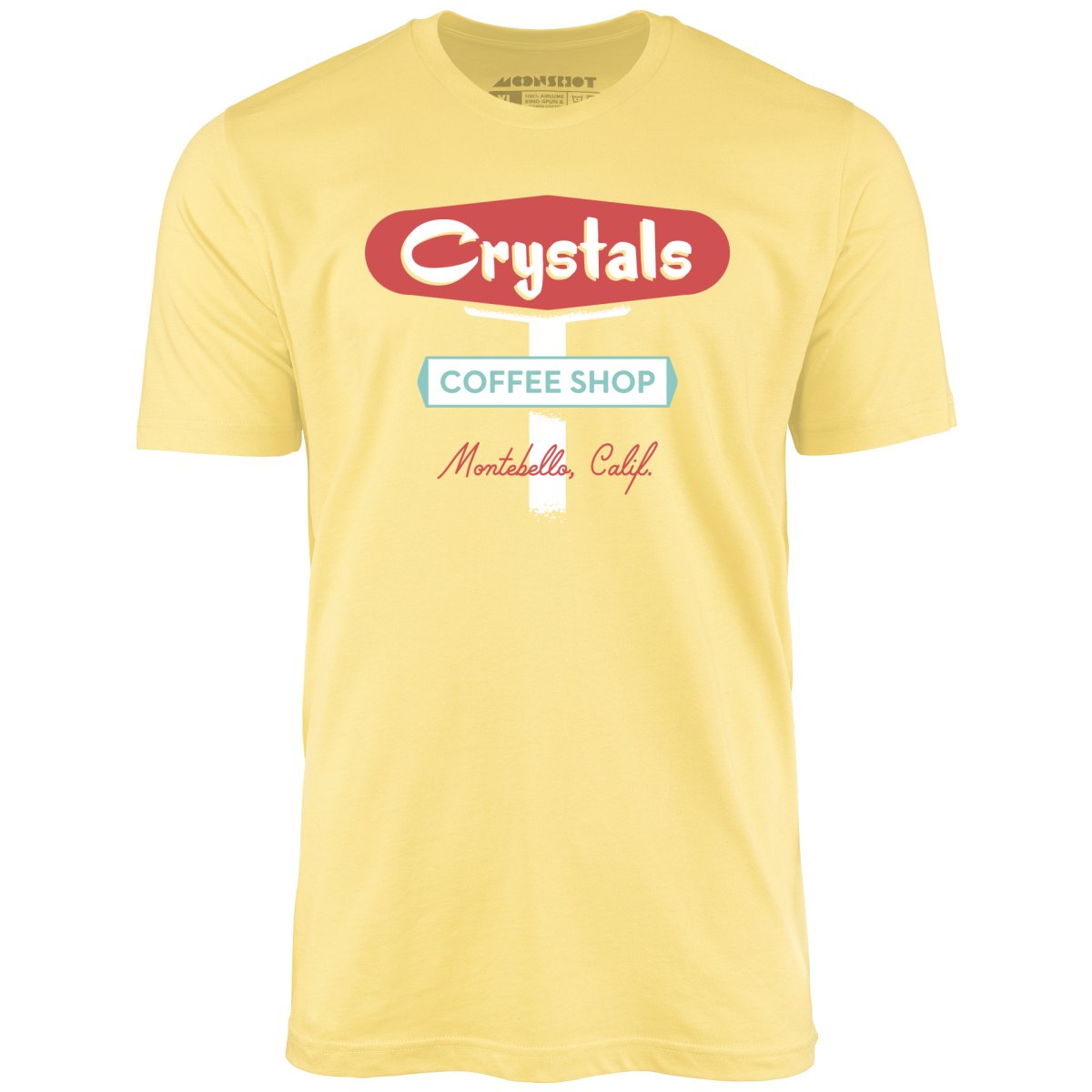 Crystals Coffee Shop - Montebello, CA - Vintage Restaurant - Unisex T-Shirt