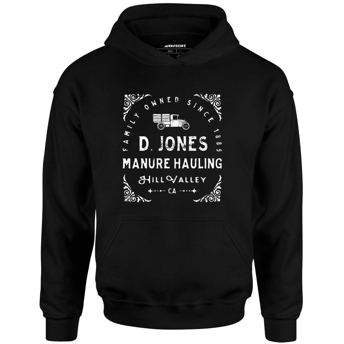 D. Jones Manure Hauling - Hill Valley - Unisex Hoodie