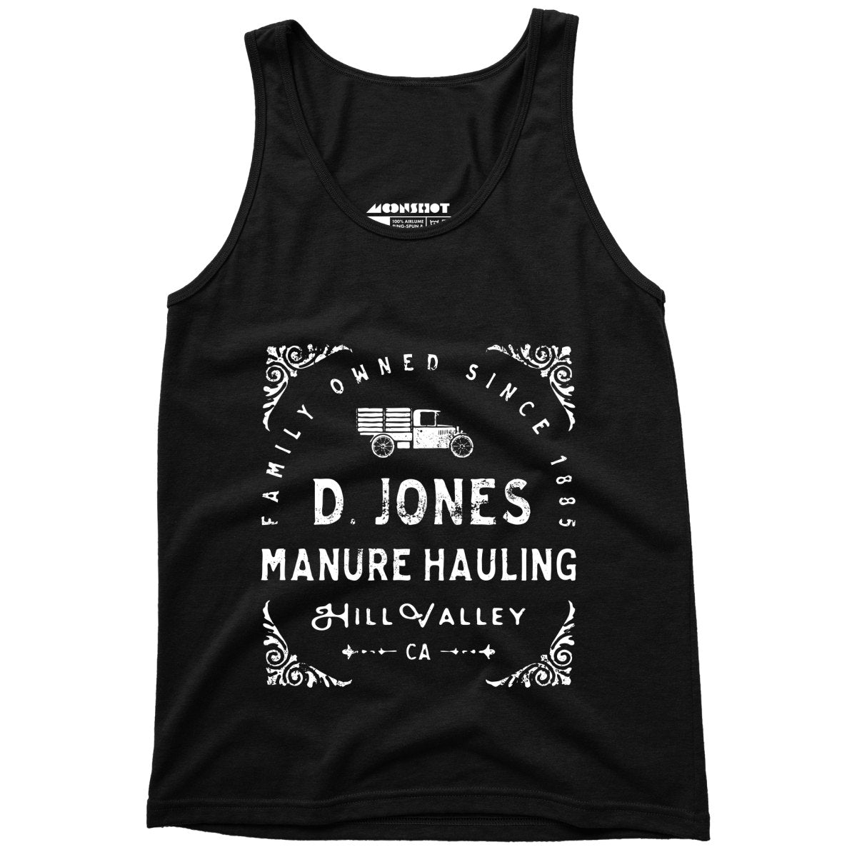 D. Jones Manure Hauling - Hill Valley - Unisex Tank Top