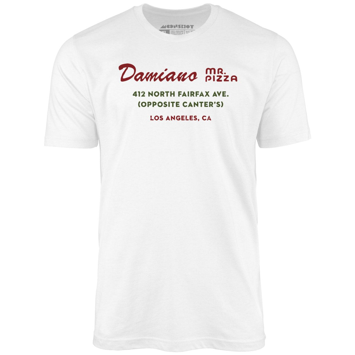 Damiano Mr. Pizza - Los Angeles, CA - Vintage Restaurant - Unisex T-Shirt