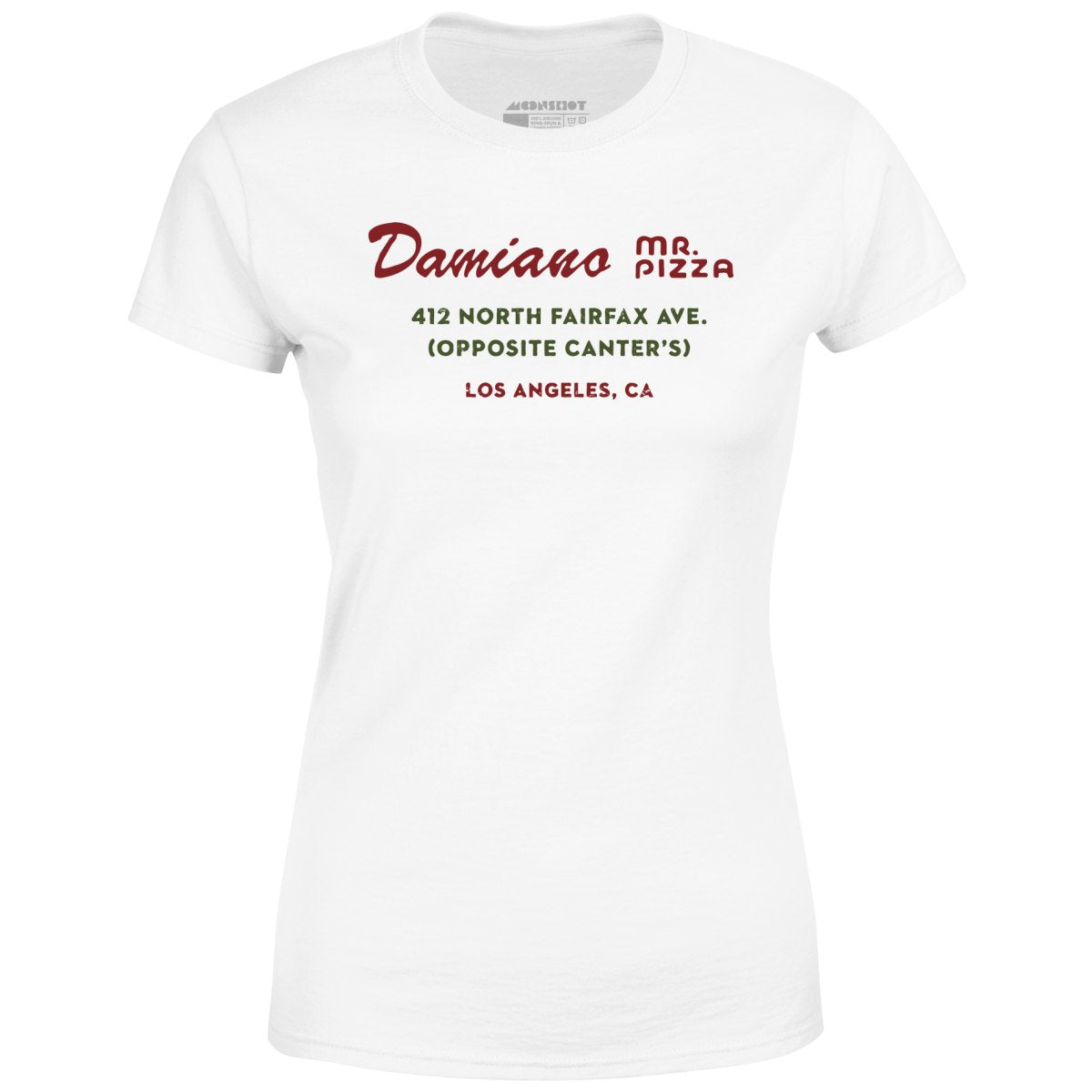 Damiano Mr. Pizza - Los Angeles, CA - Vintage Restaurant - Women's T-Shirt