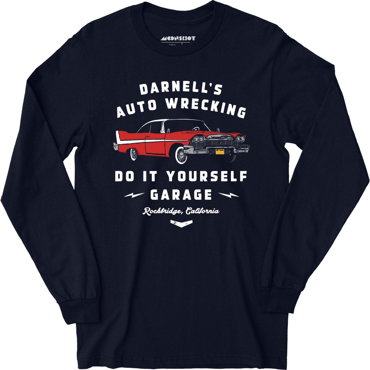 Darnell's Auto Wrecking - Do it Yourself Garage - Long Sleeve T-Shirt
