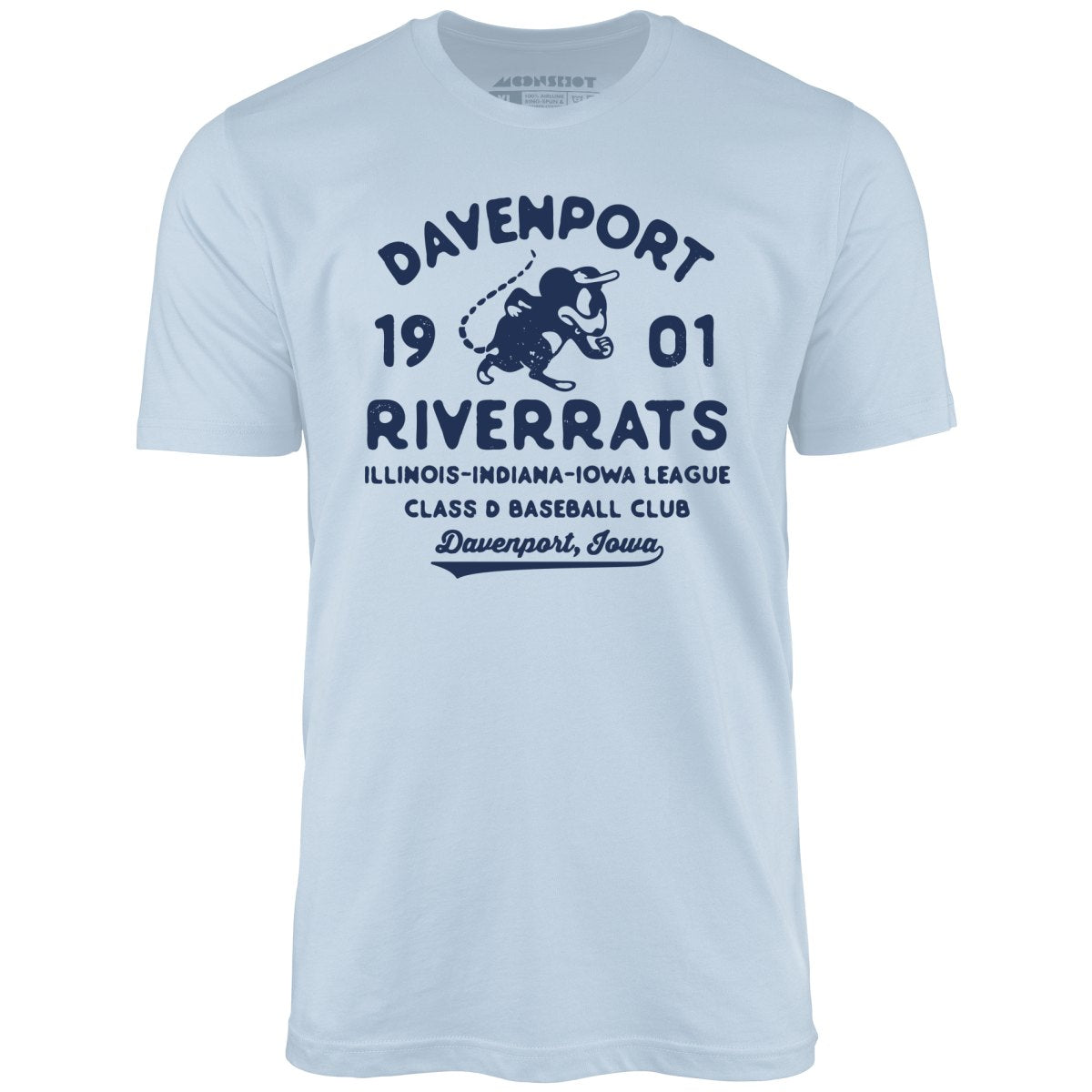 Davenport River Rats - Iowa - Vintage Defunct Baseball Teams - Unisex T-Shirt