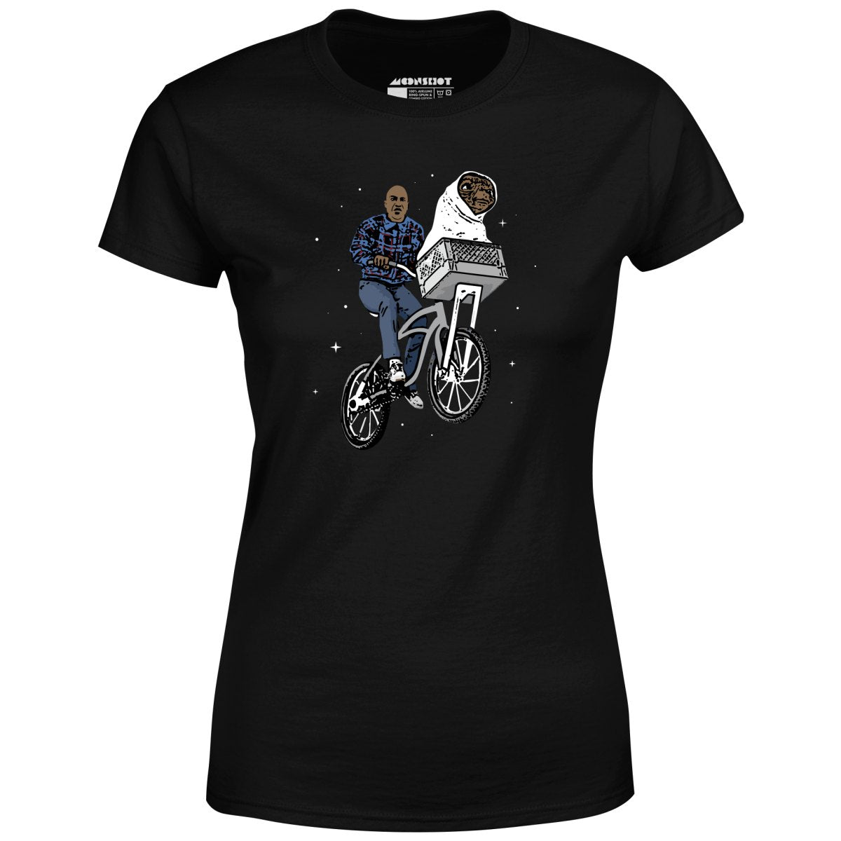Deebo + Extra Terrestrial Bike Parody Mashup - Women's T-Shirt