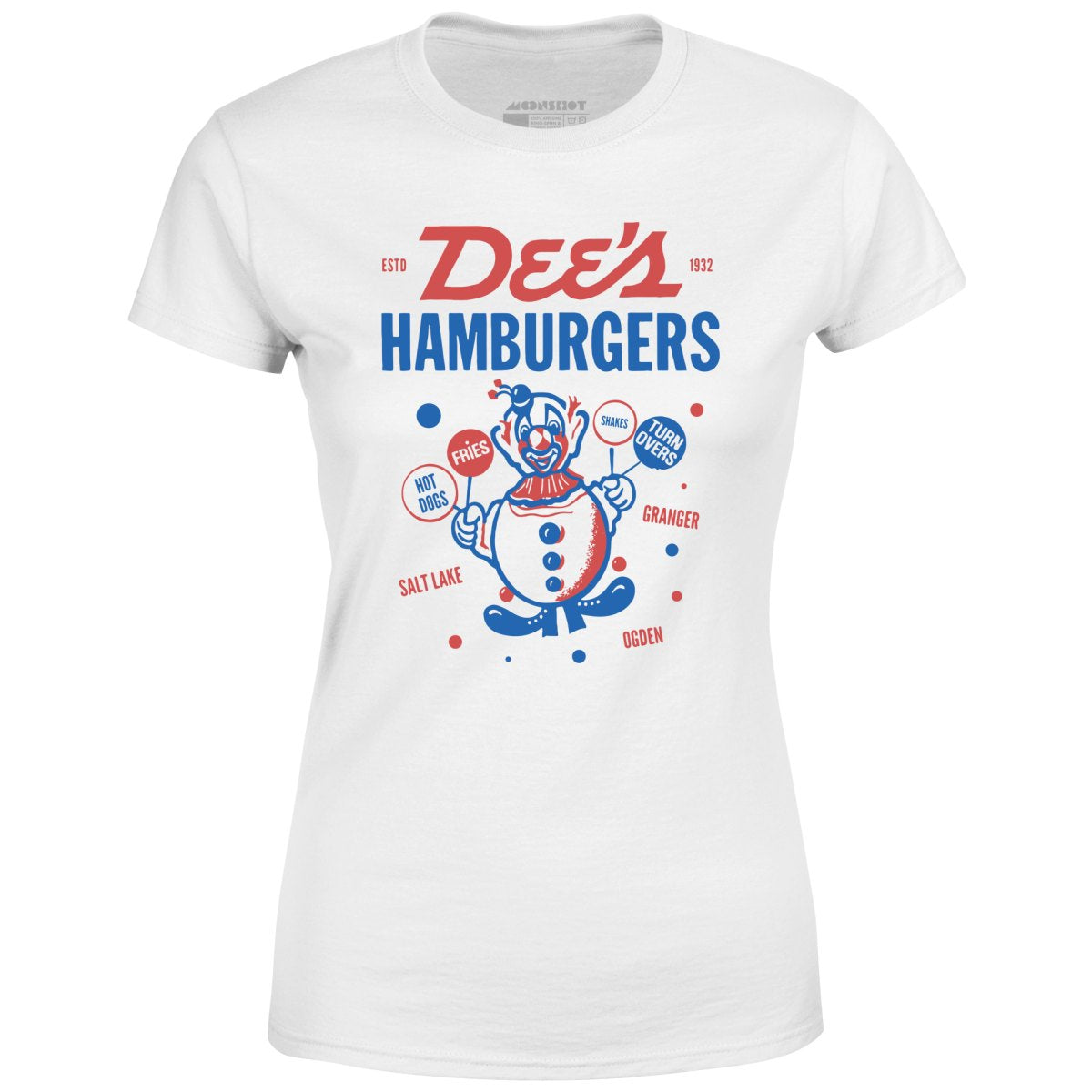 Dee's Hamburgers - Salt Lake City, UT - Vintage Restaurant - Women's T-Shirt