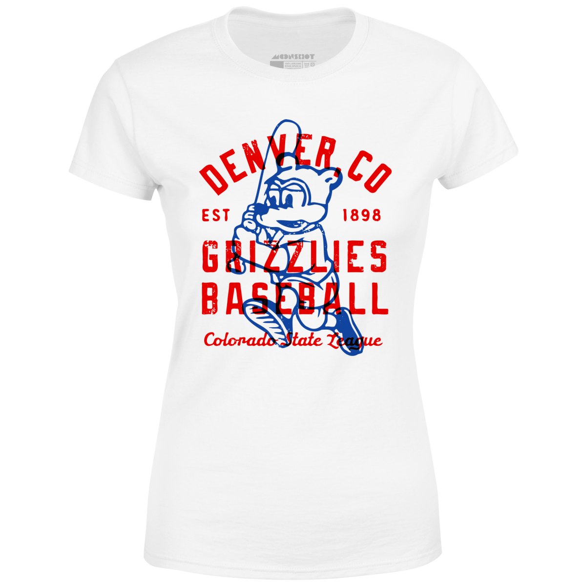 Denver Grizzlies - Colorado - Vintage Defunct Baseball Teams - Women's T-Shirt
