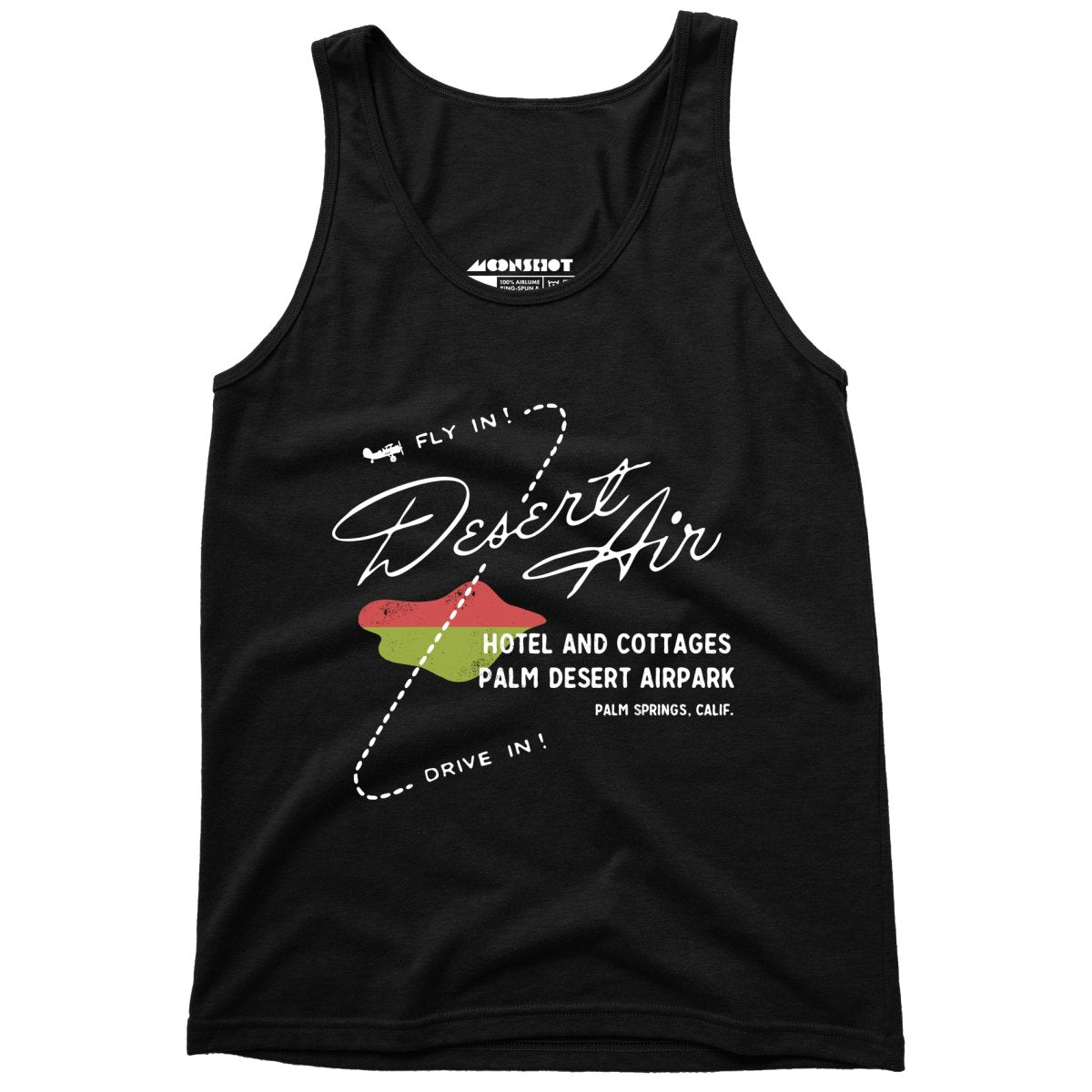 Desert Air Hotel & Cottages - Vintage Palm Springs, CA - Unisex Tank Top