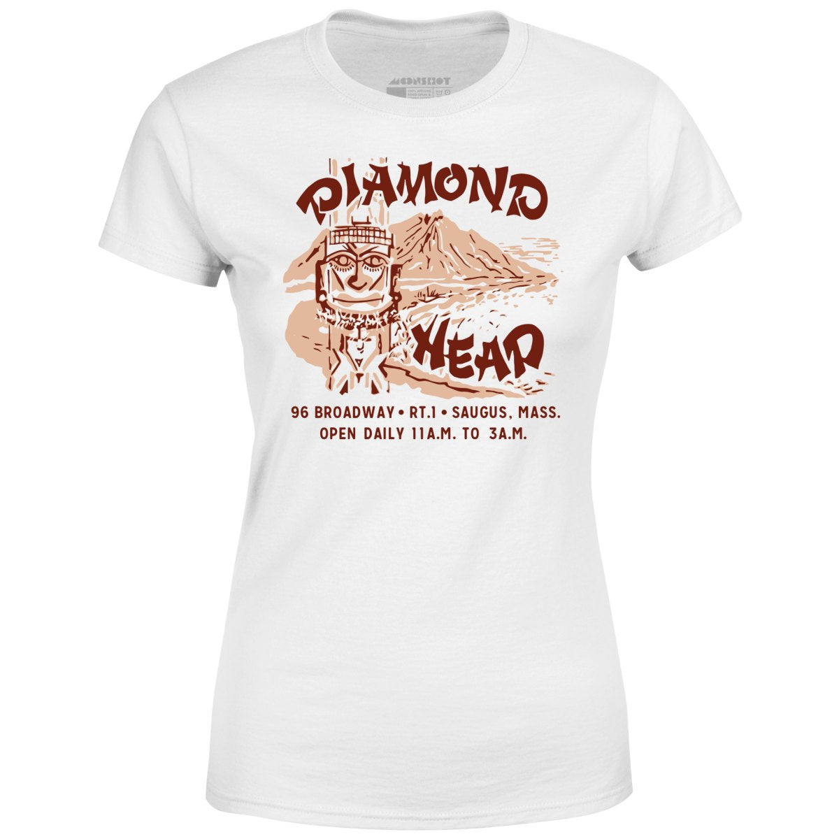 Diamond Head - Saugus, MA - Vintage Tiki Bar - Women's T-Shirt