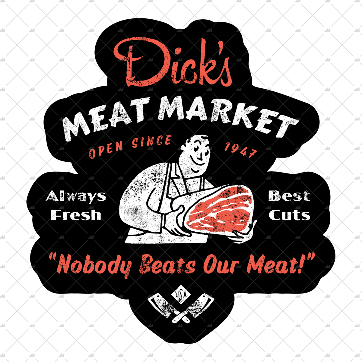 Dick's Meat Market - Sticker