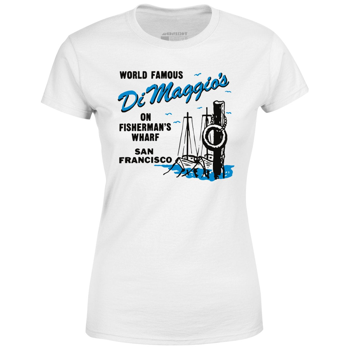 DiMaggio's - San Francisco, CA - Vintage Restaurant - Women's T-Shirt