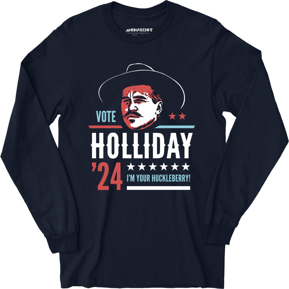 Doc Holliday 2024 - Phony Campaign - Long Sleeve T-Shirt – m00nshot