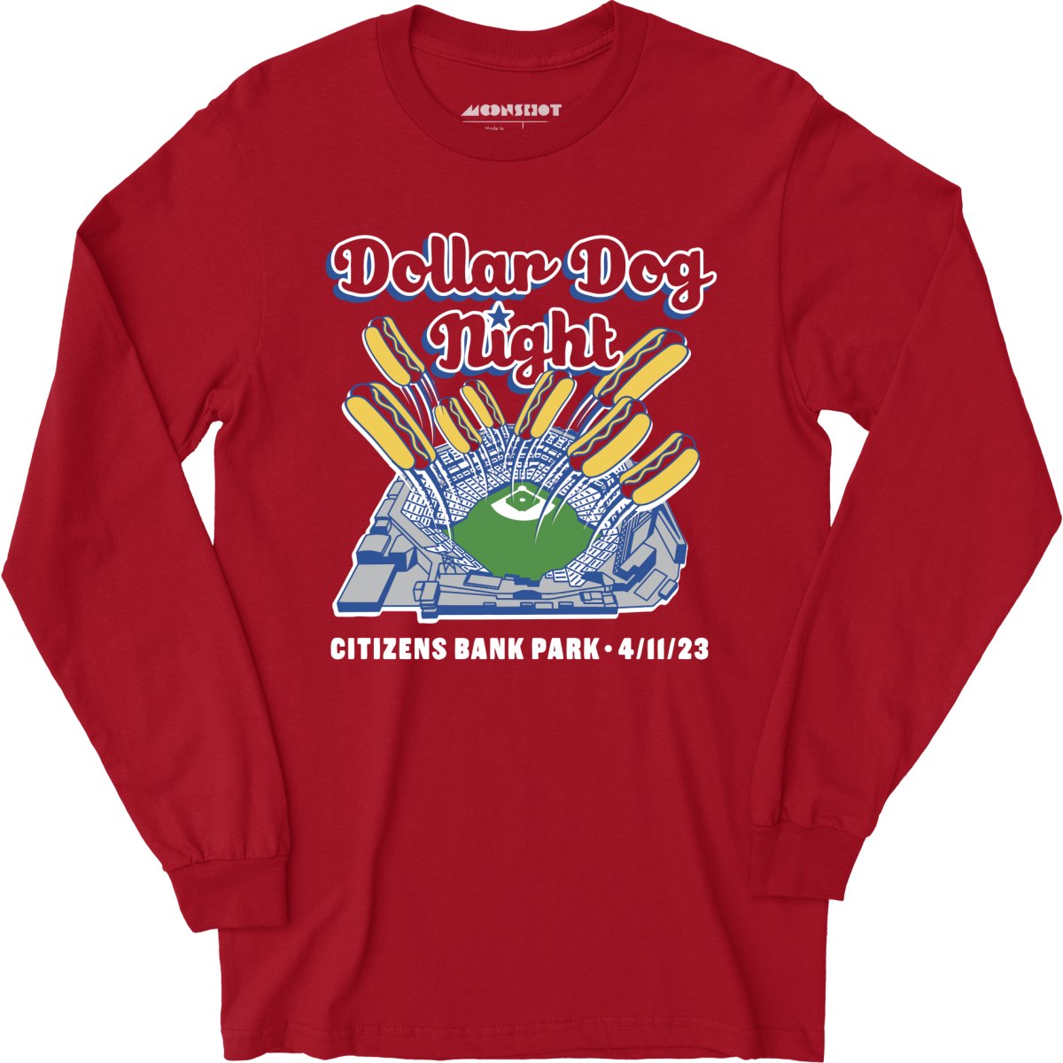 Dollar Dog Night - Long Sleeve T-Shirt