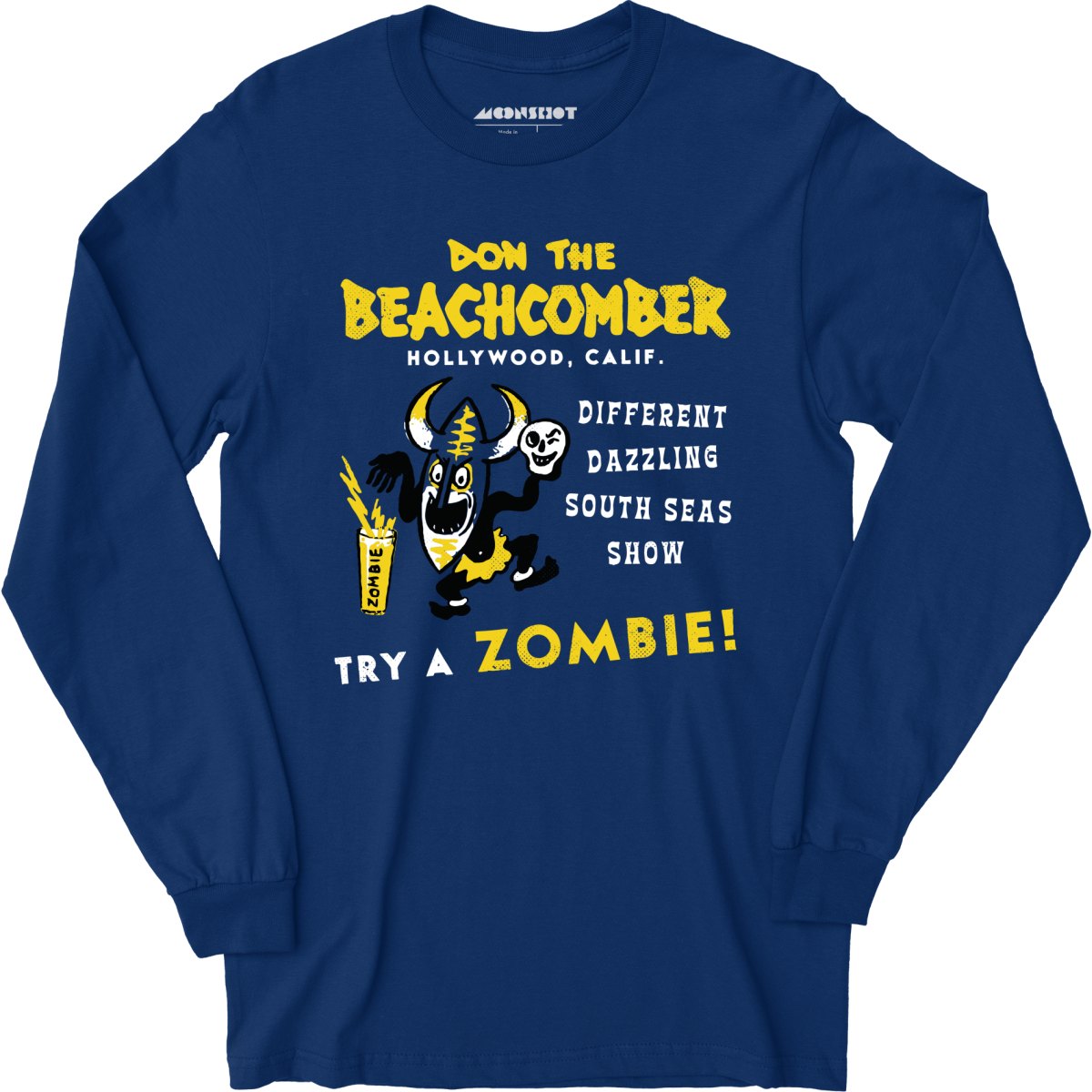 Don the Beachcomber - Hollywood, CA - Vintage Tiki Bar - Long Sleeve T-Shirt
