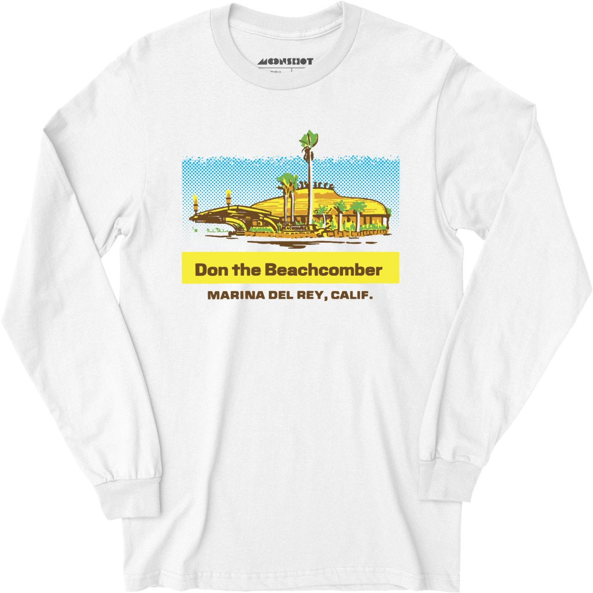 Don the Beachcomber - Marina Del Rey, CA - Vintage Tiki Bar - Long Sleeve T-Shirt