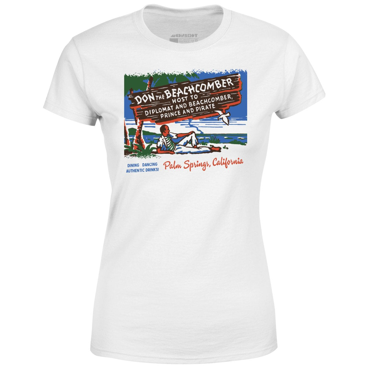 Don The Beachcomber - Palm Springs, CA - Vintage Tiki Bar - Women's T-Shirt