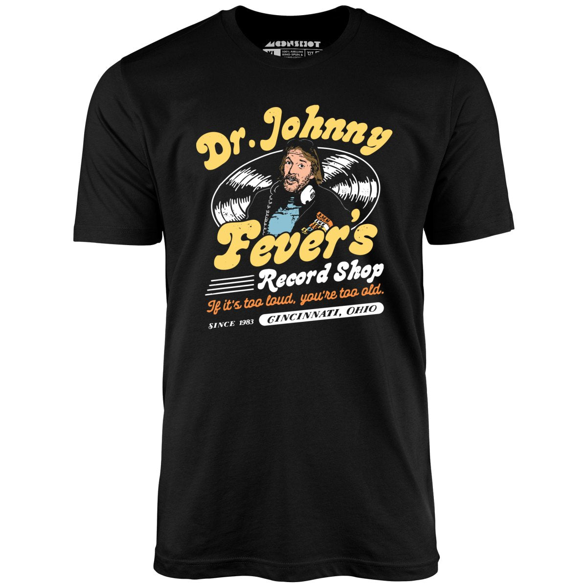 Dr. Johnny Fever's Record Shop - Unisex T-Shirt