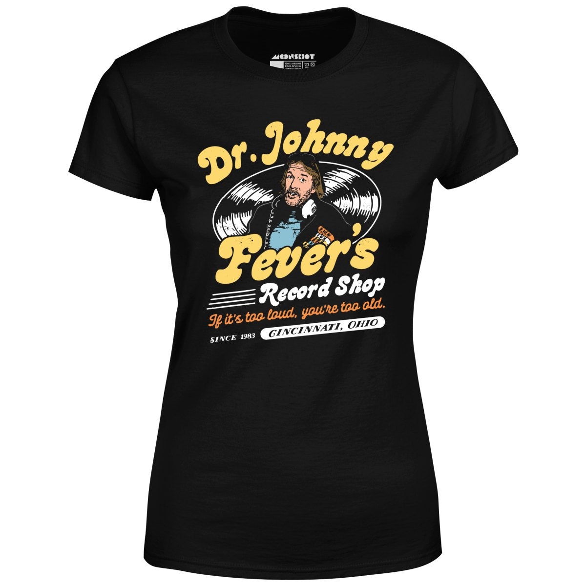 Dr. Johnny Fever's Record Shop - Women's T-Shirt