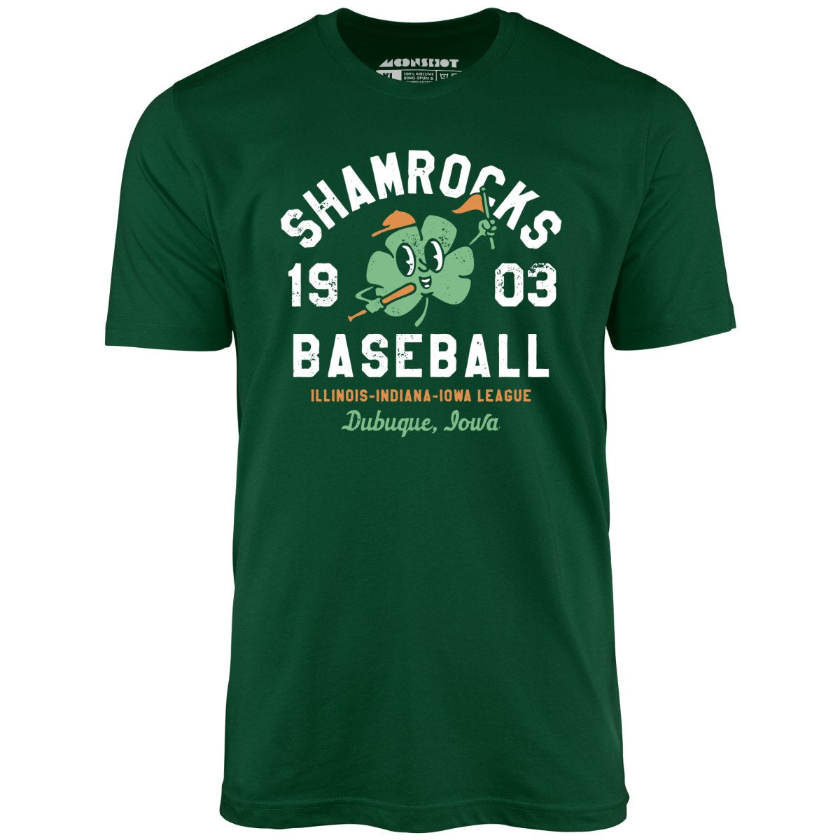 Dubuque Shamrocks - Iowa - Vintage Defunct Baseball Teams - Unisex T-Shirt