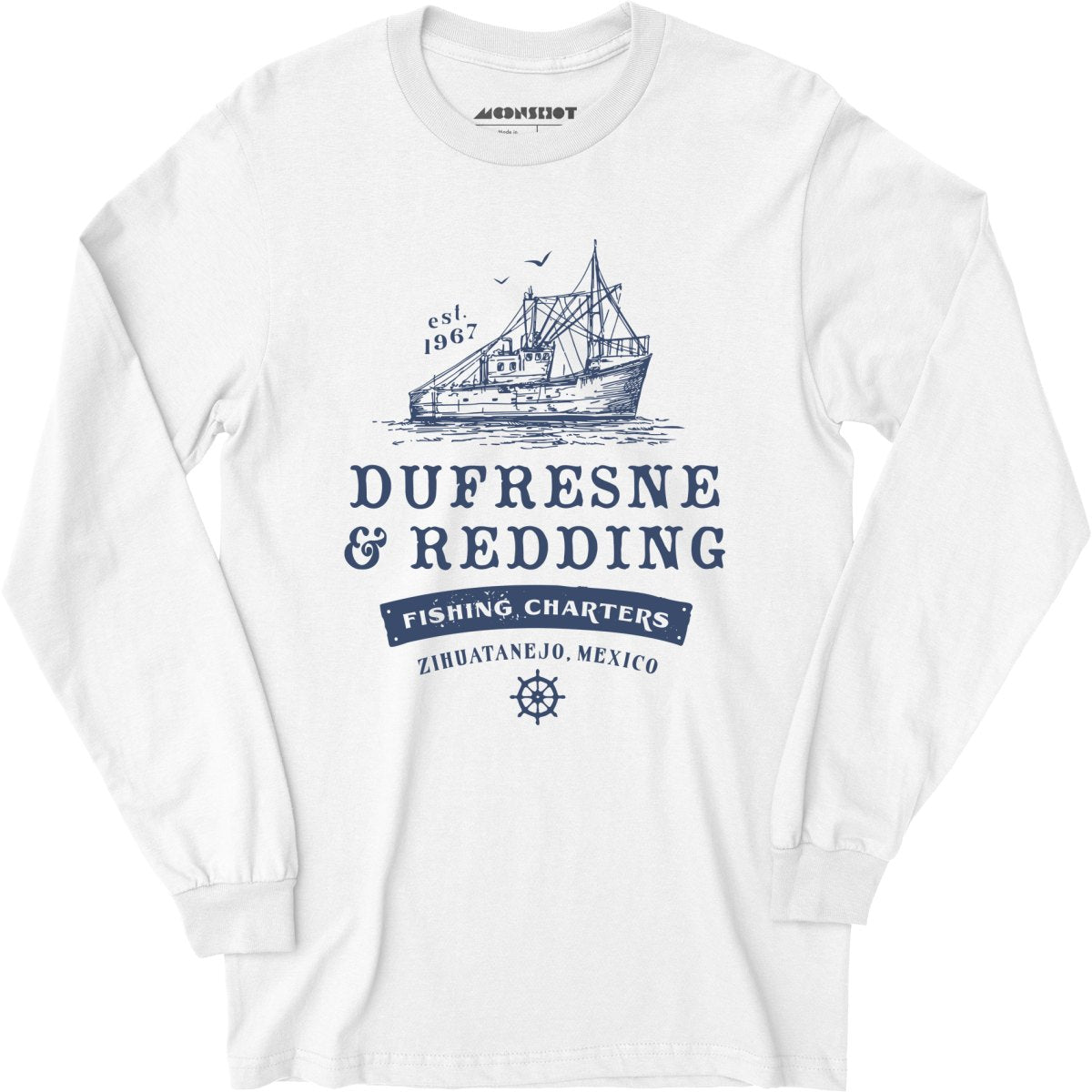 Dufresne & Redding Fishing Charters - Long Sleeve T-Shirt