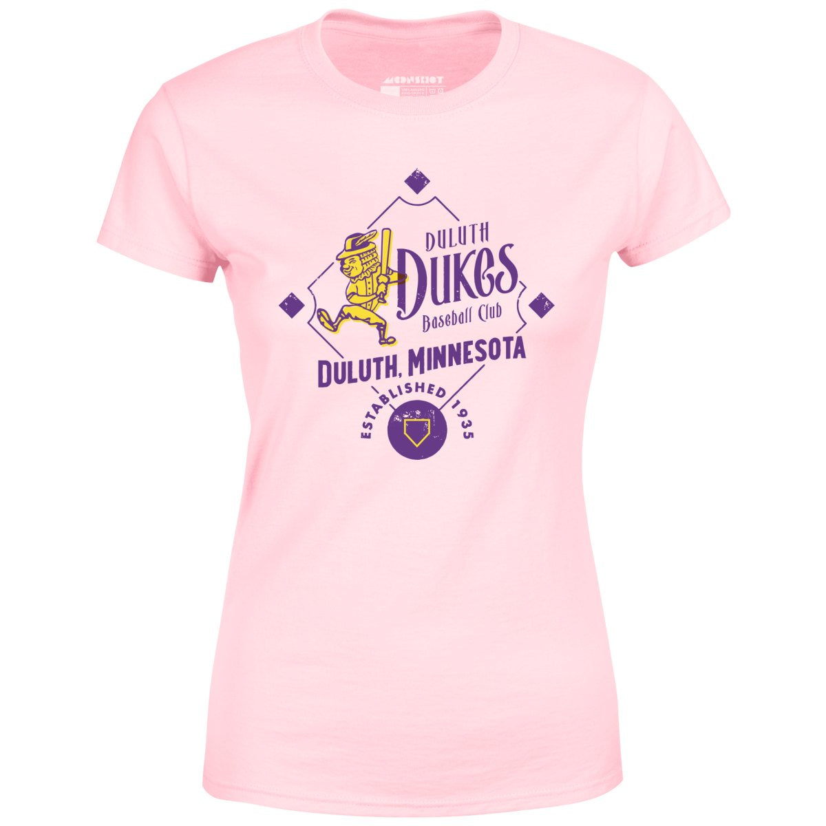 Duluth Dukes - Minnesota - Vintage Defunct Baseball Teams - Women's T-Shirt