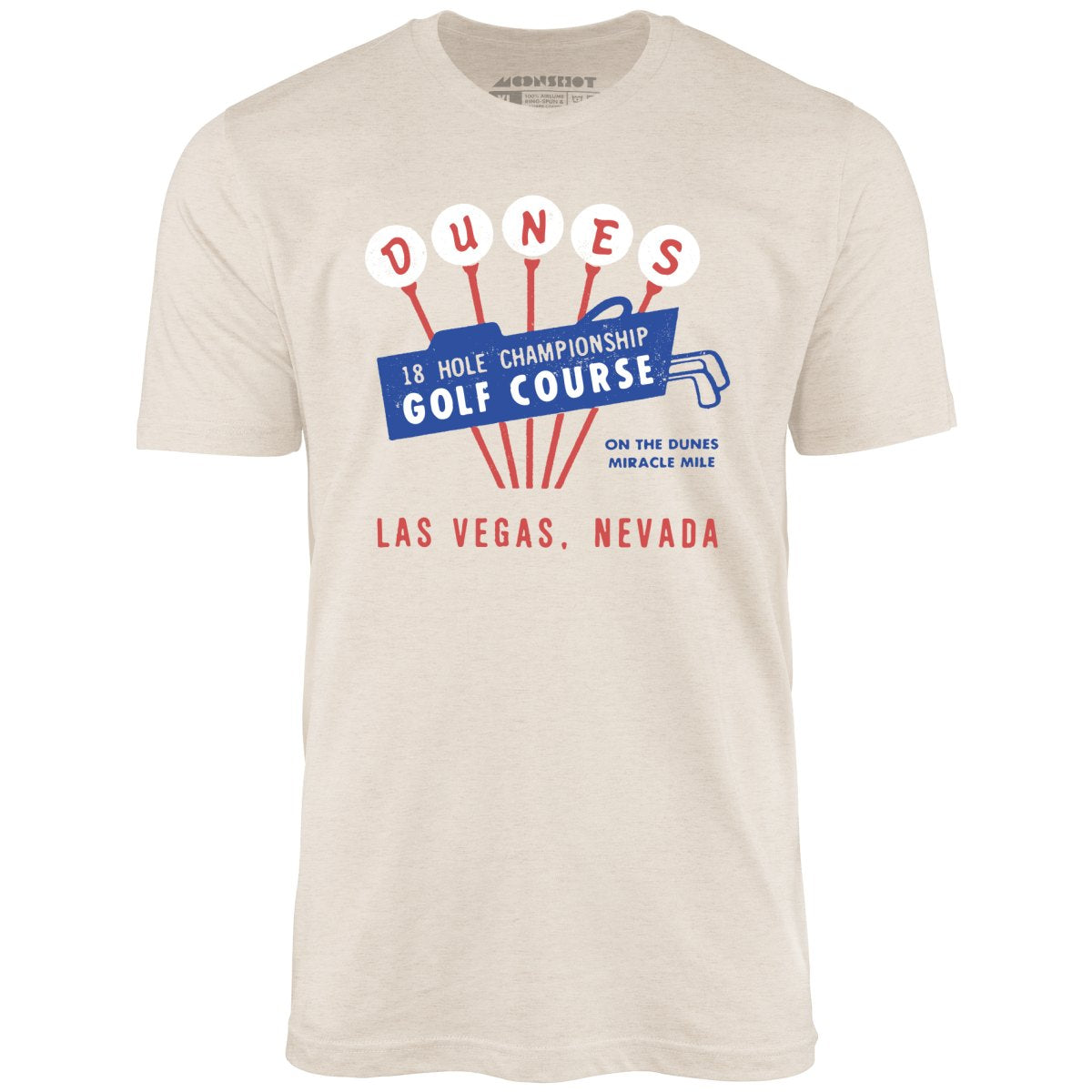 Dunes Golf Course - Vintage Las Vegas - Unisex T-Shirt