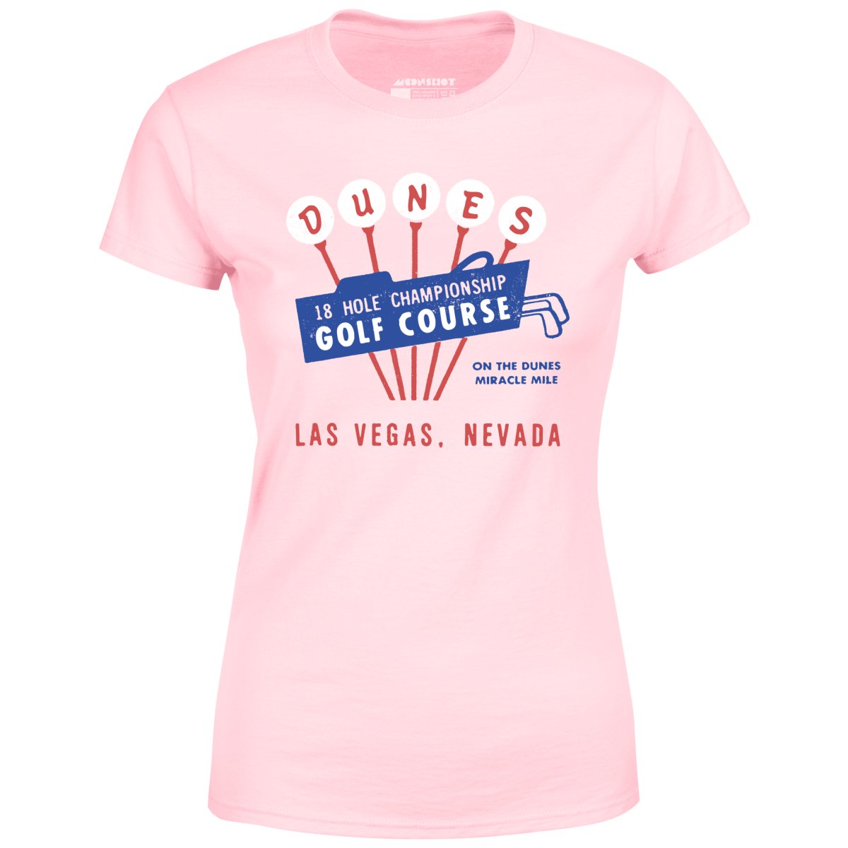 Dunes Golf Course - Vintage Las Vegas - Women's T-Shirt